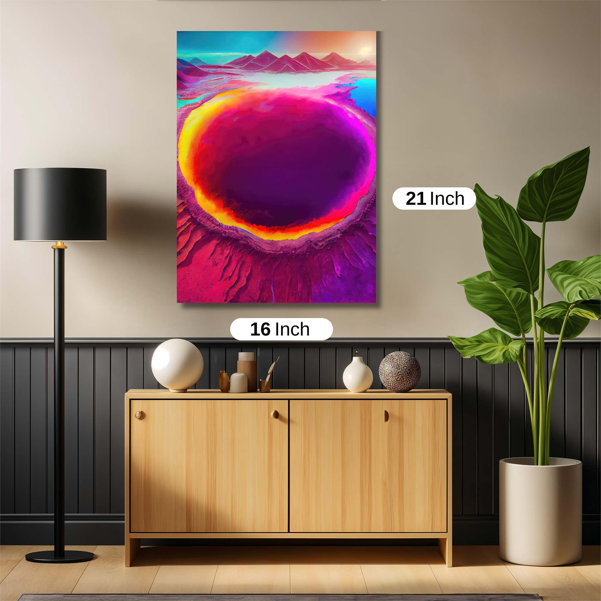 Volcanic Serenity Safe Wall Magnetic / M