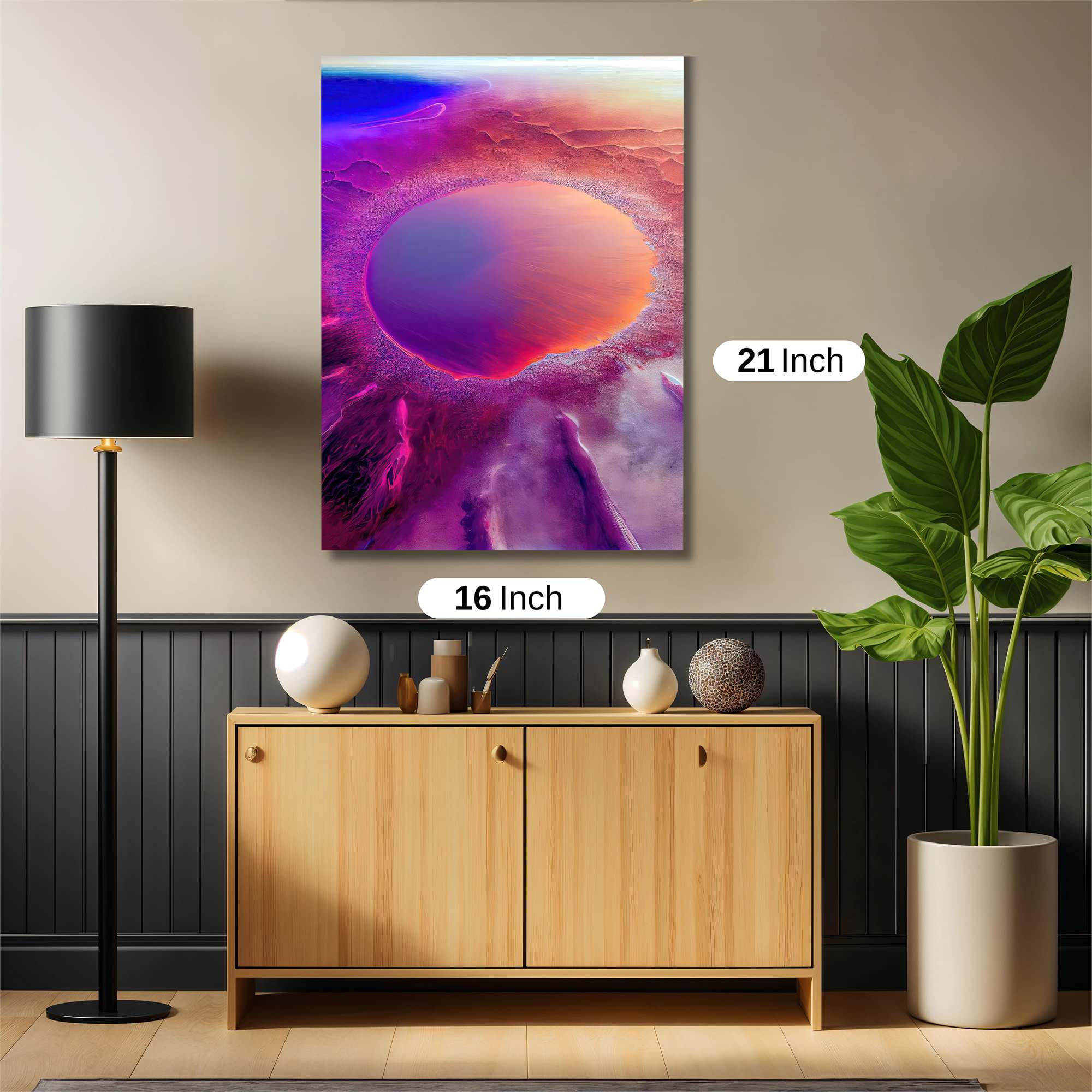 Martian Serenity Safe Wall Magnetic / M