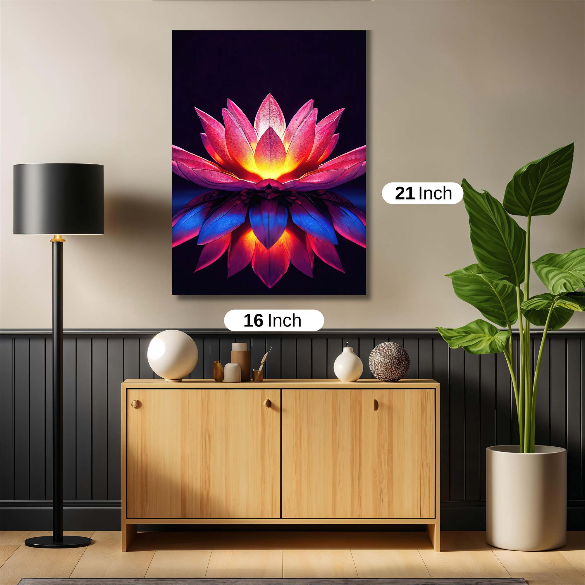 Lotus Radiance Safe Wall Magnetic / M
