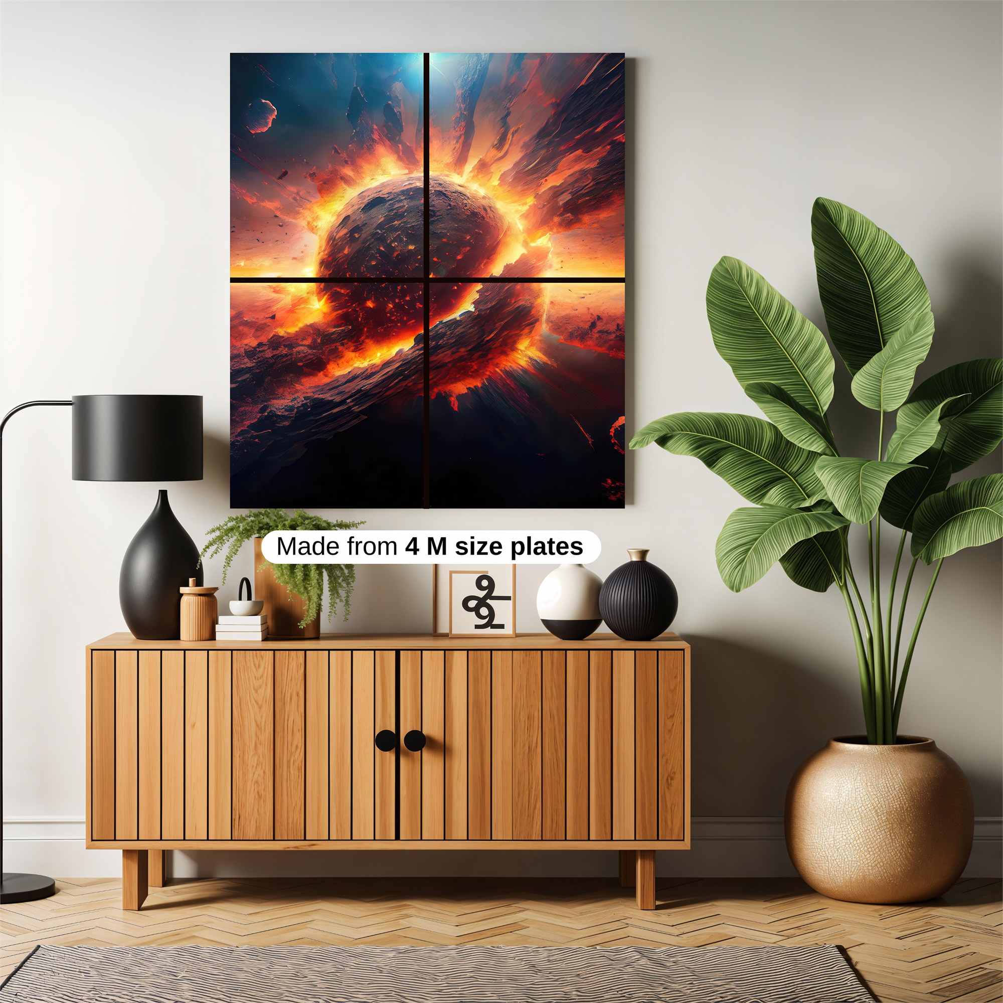 Cosmic Fury Safe Wall Magnetic / M