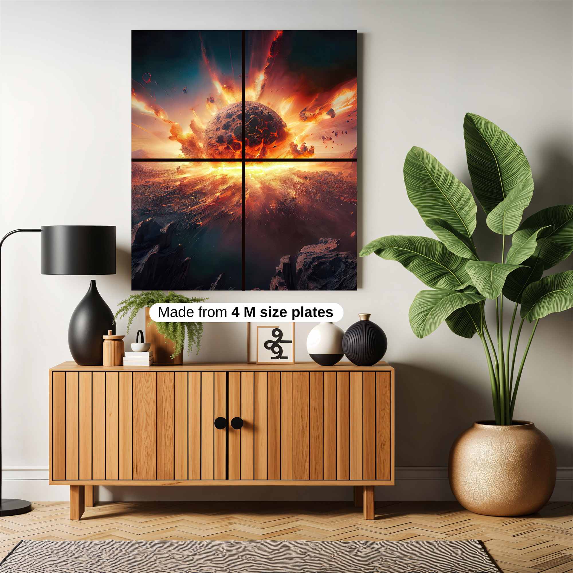 Meteor Fury Safe Wall Magnetic / M