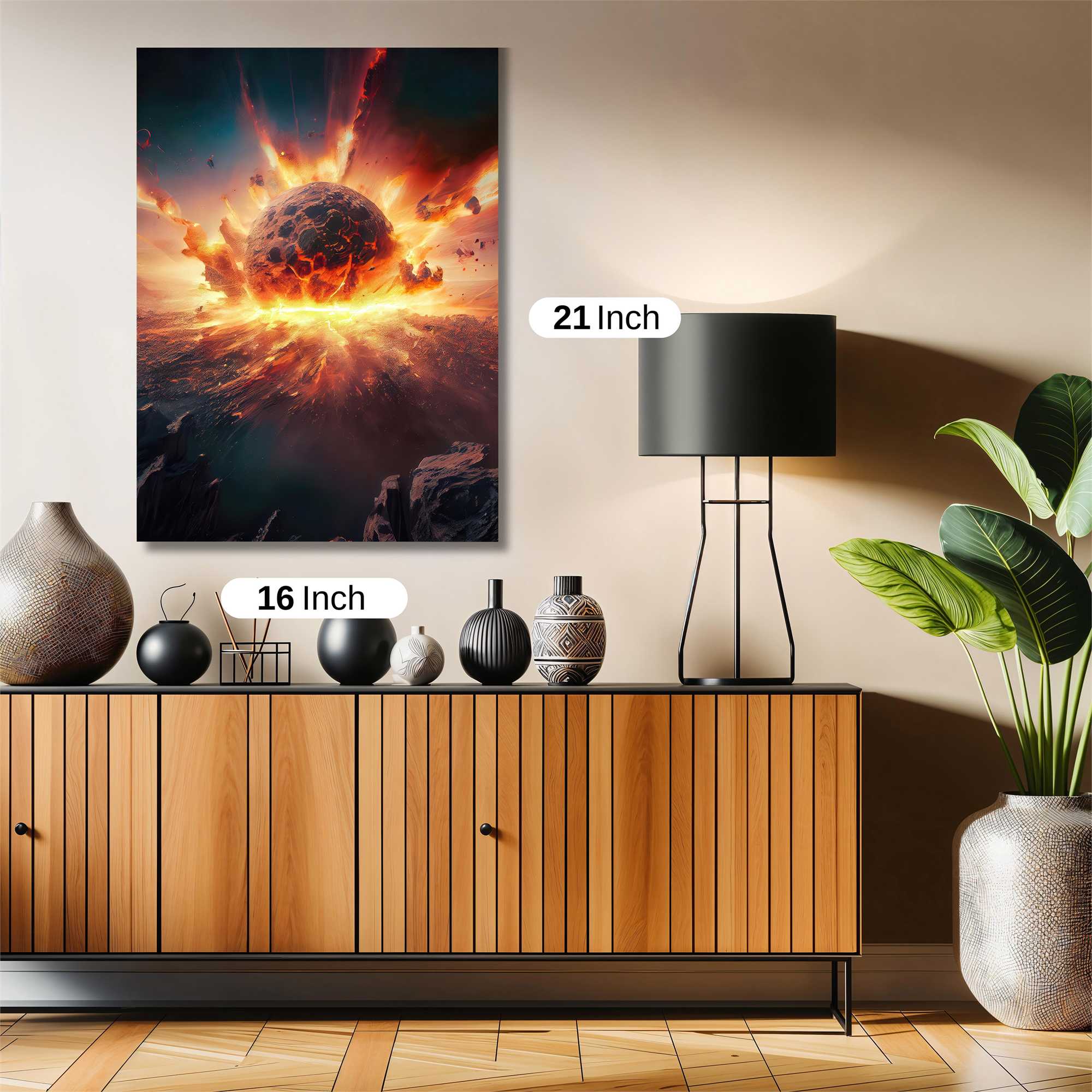 Meteor Fury Safe Wall Magnetic / M