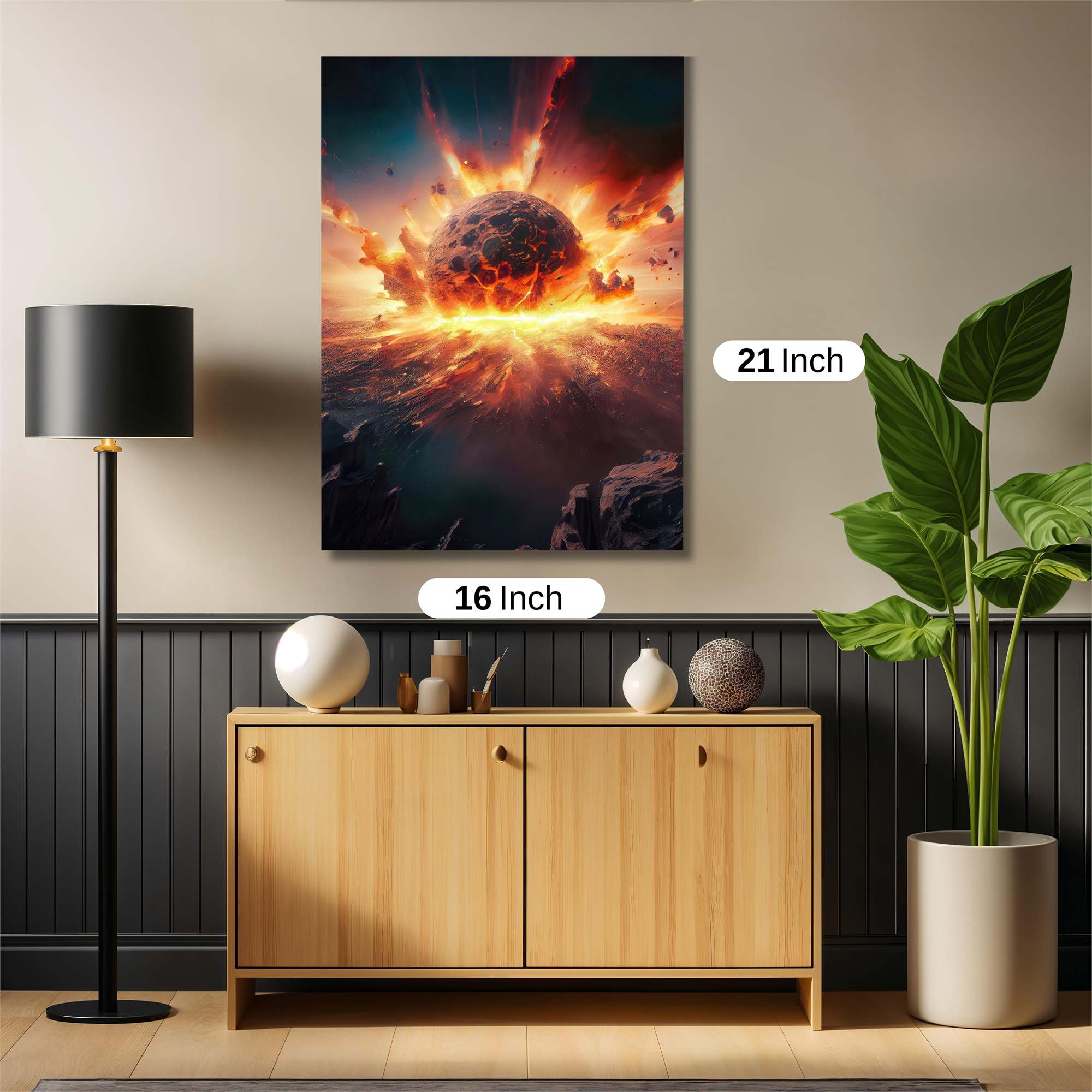 Meteor Fury Safe Wall Magnetic / M