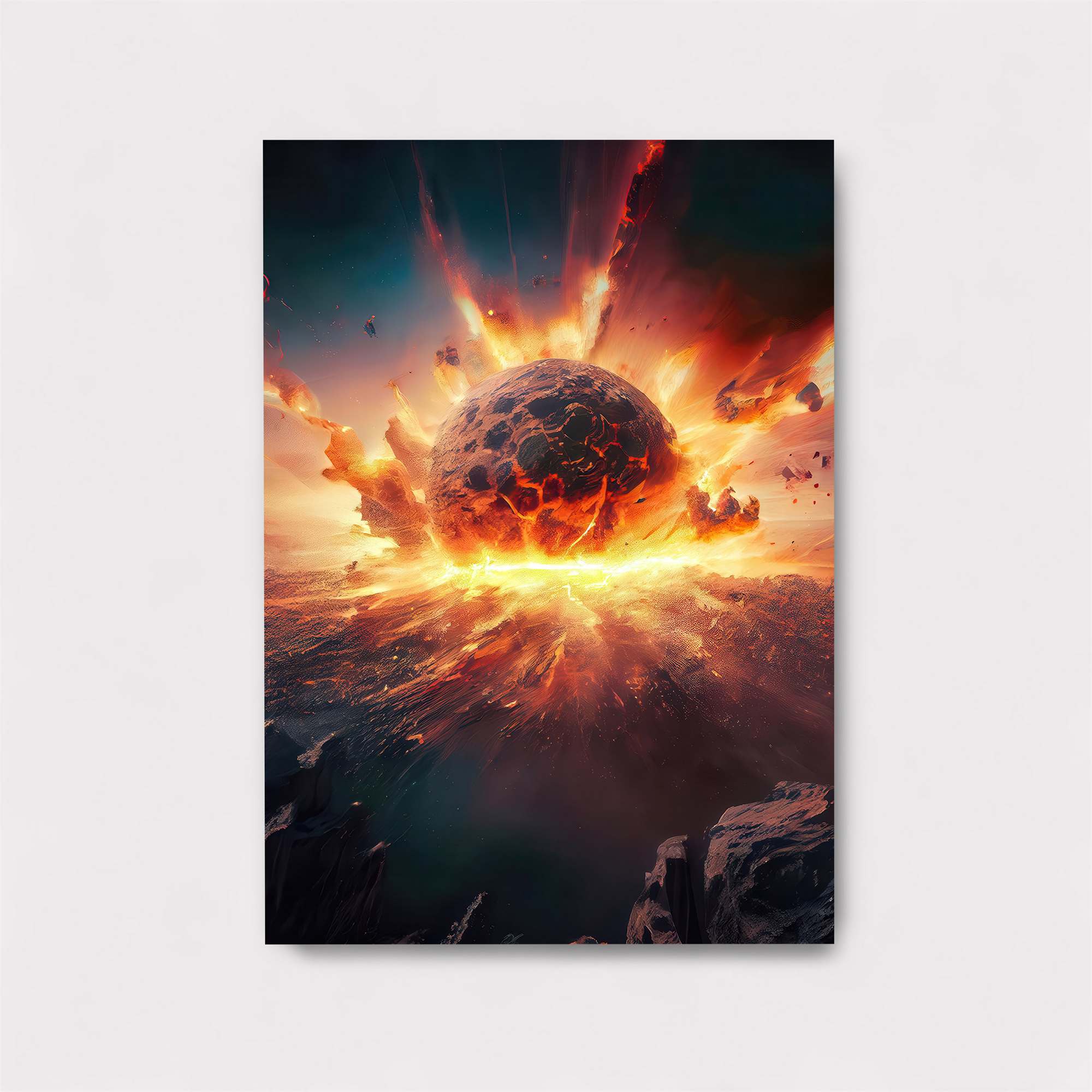 Meteor Fury Safe Wall Magnetic / M