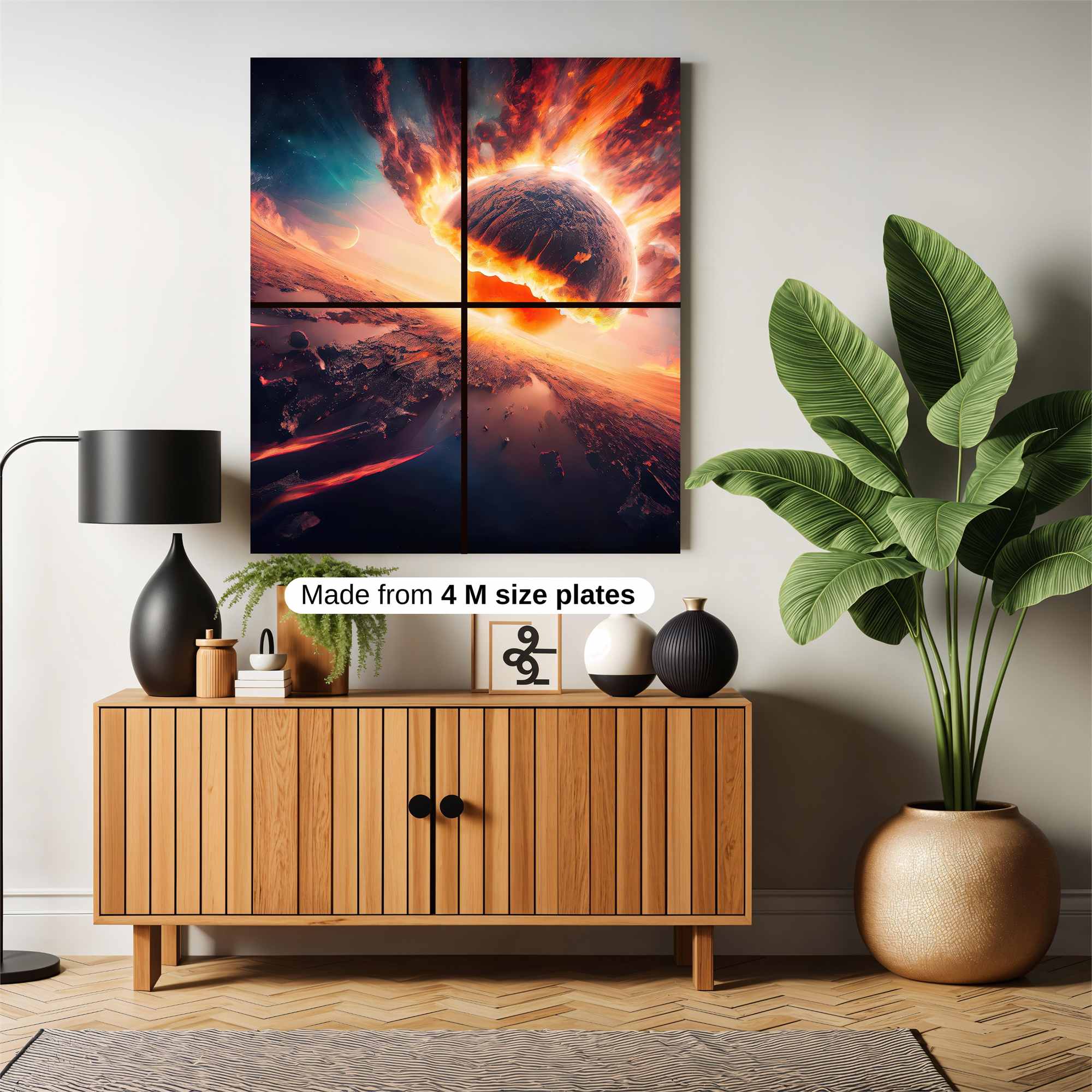 Apocalyptic Blaze Safe Wall Magnetic / M