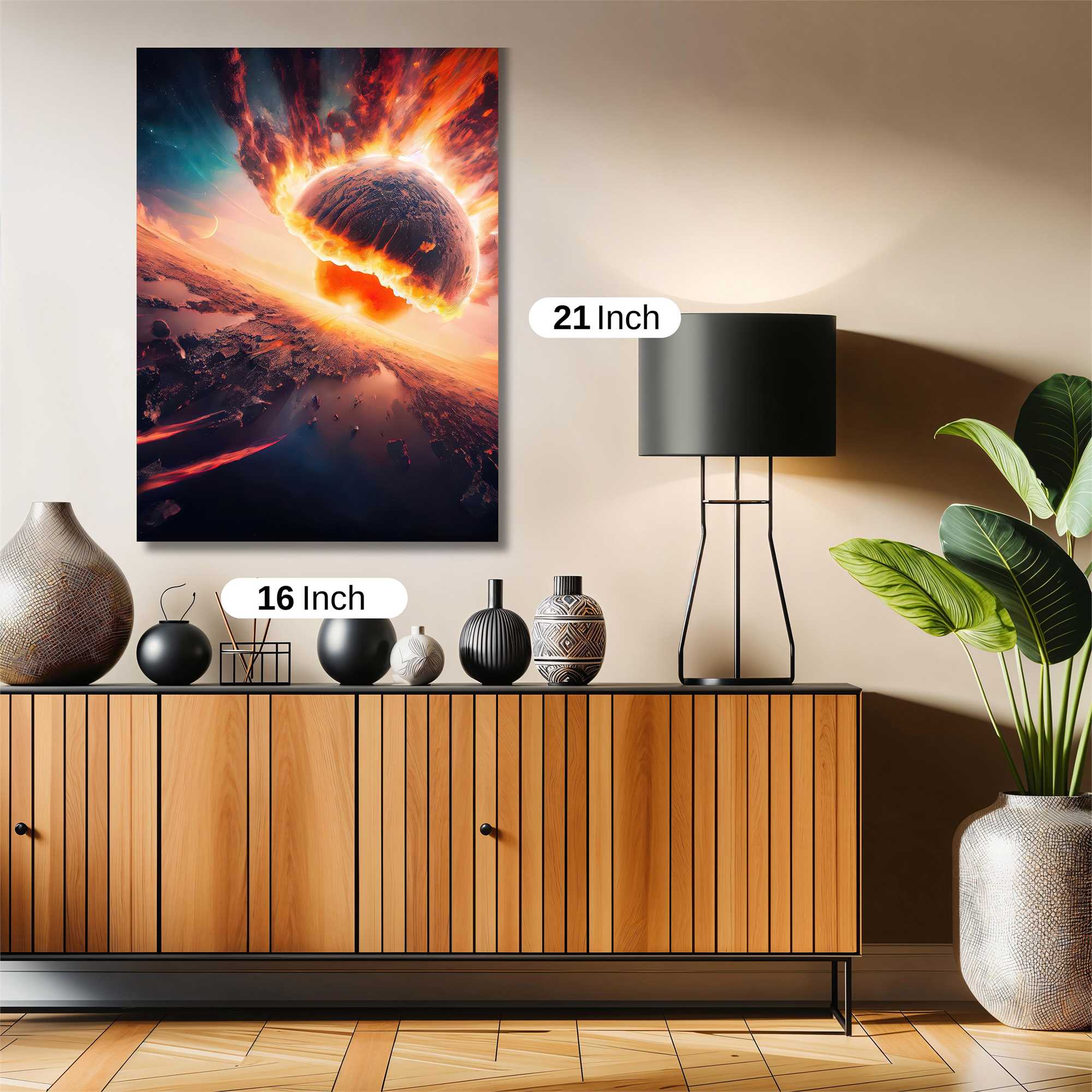 Apocalyptic Blaze Safe Wall Magnetic / M