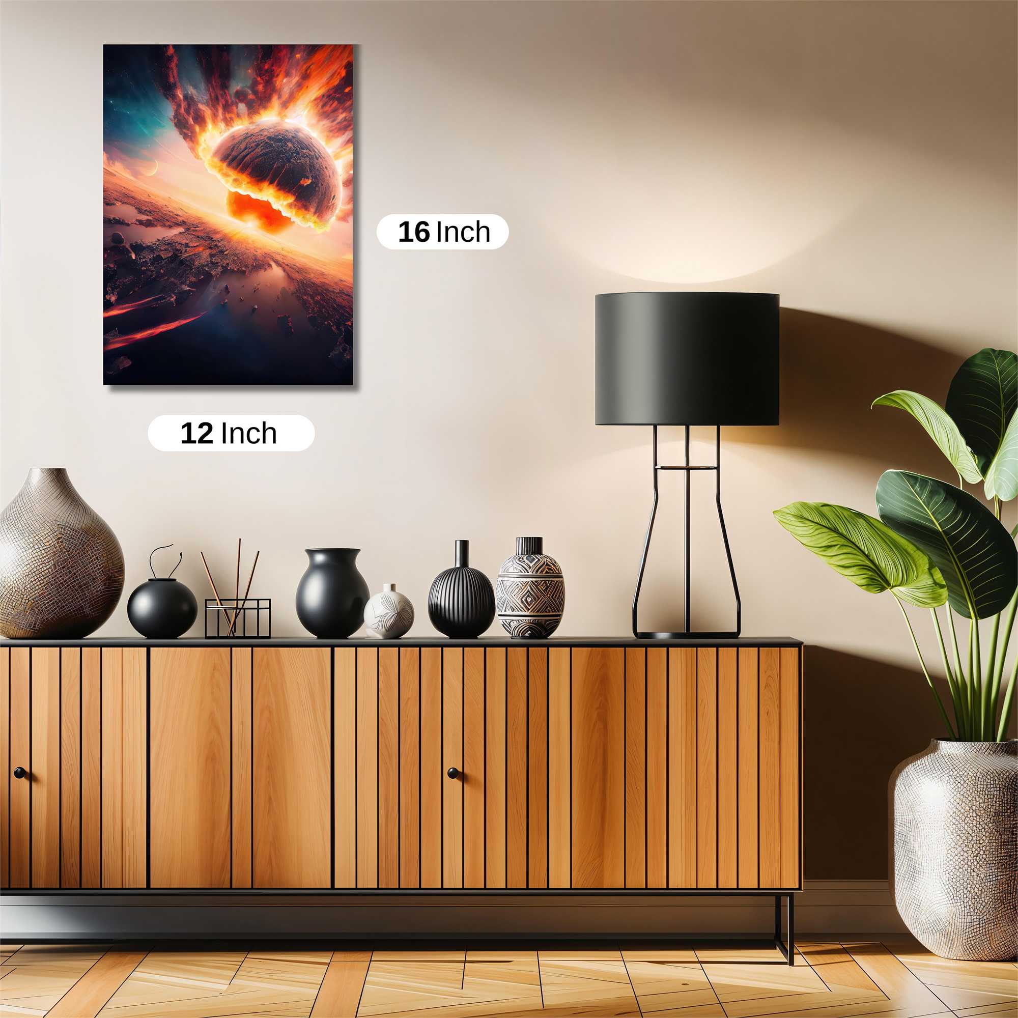 Apocalyptic Blaze Safe Wall Magnetic / M