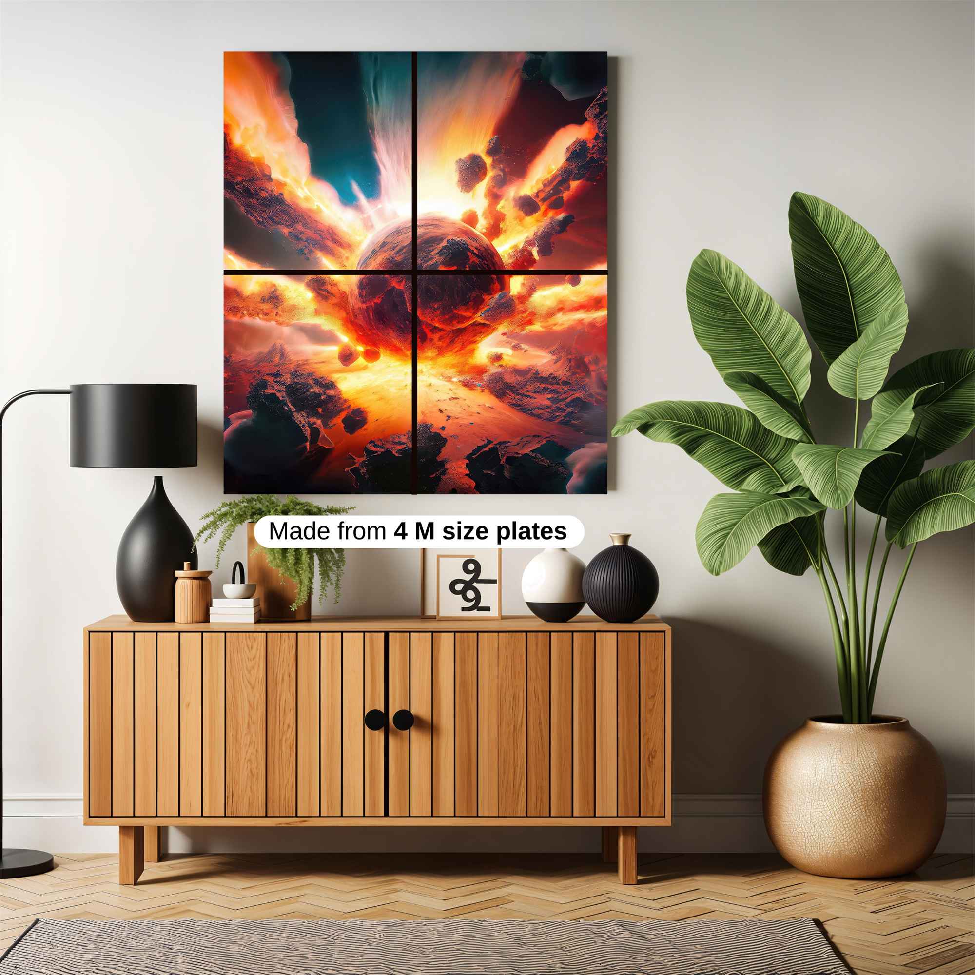 Cosmic Fury Safe Wall Magnetic / M