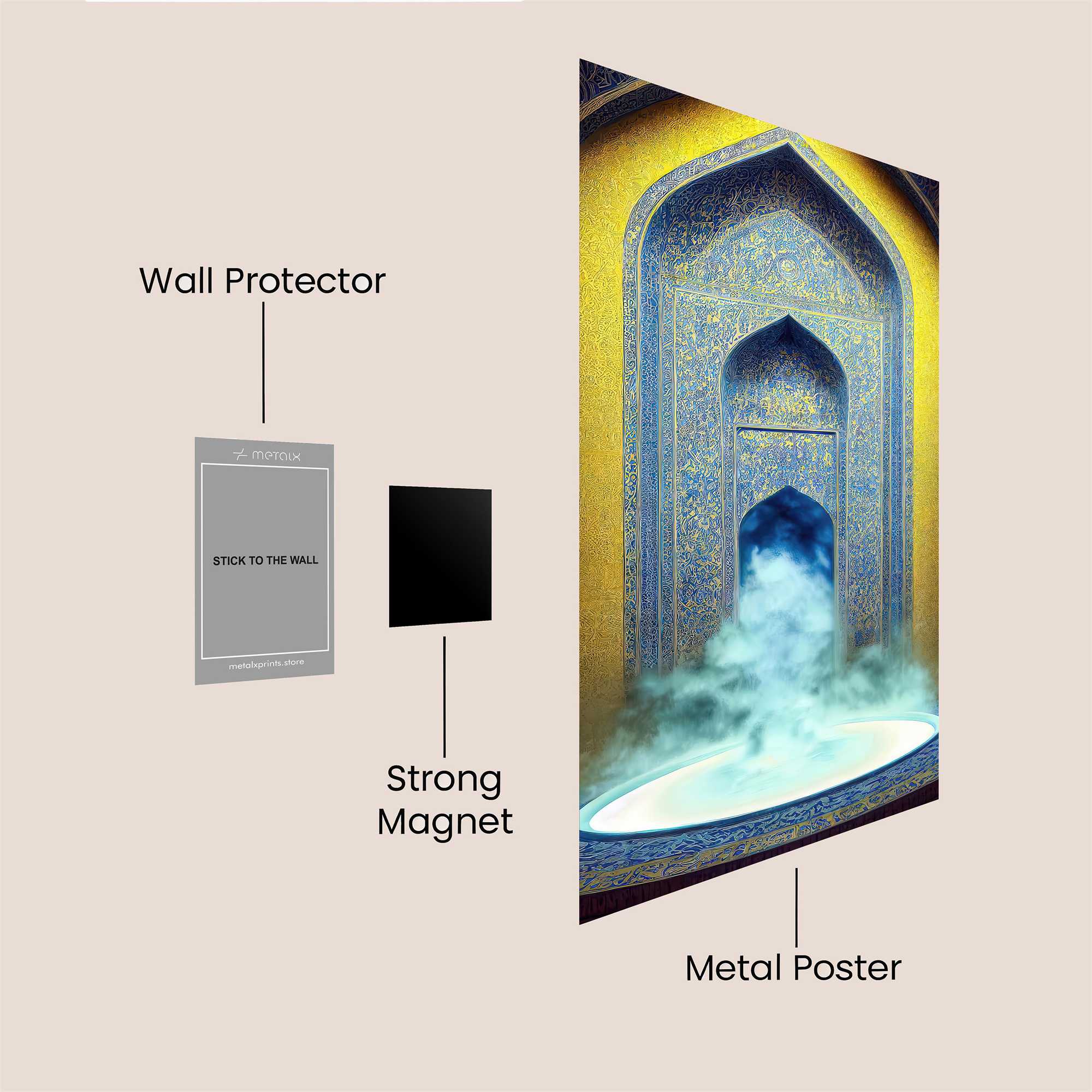 Portal Enigma Safe Wall Magnetic / M