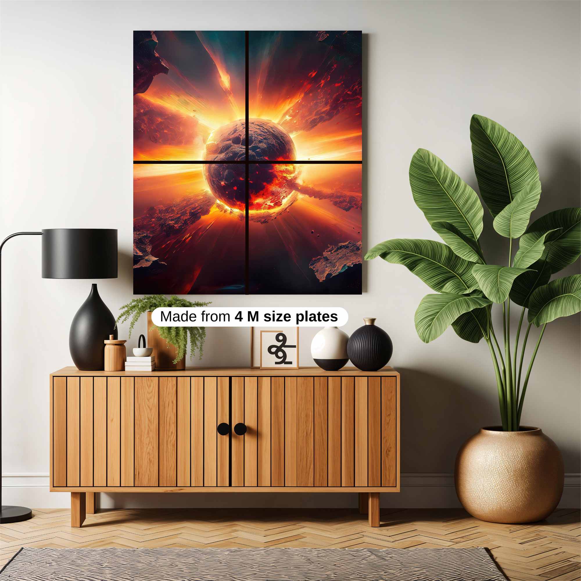 Starburst Apocalypse Safe Wall Magnetic / M