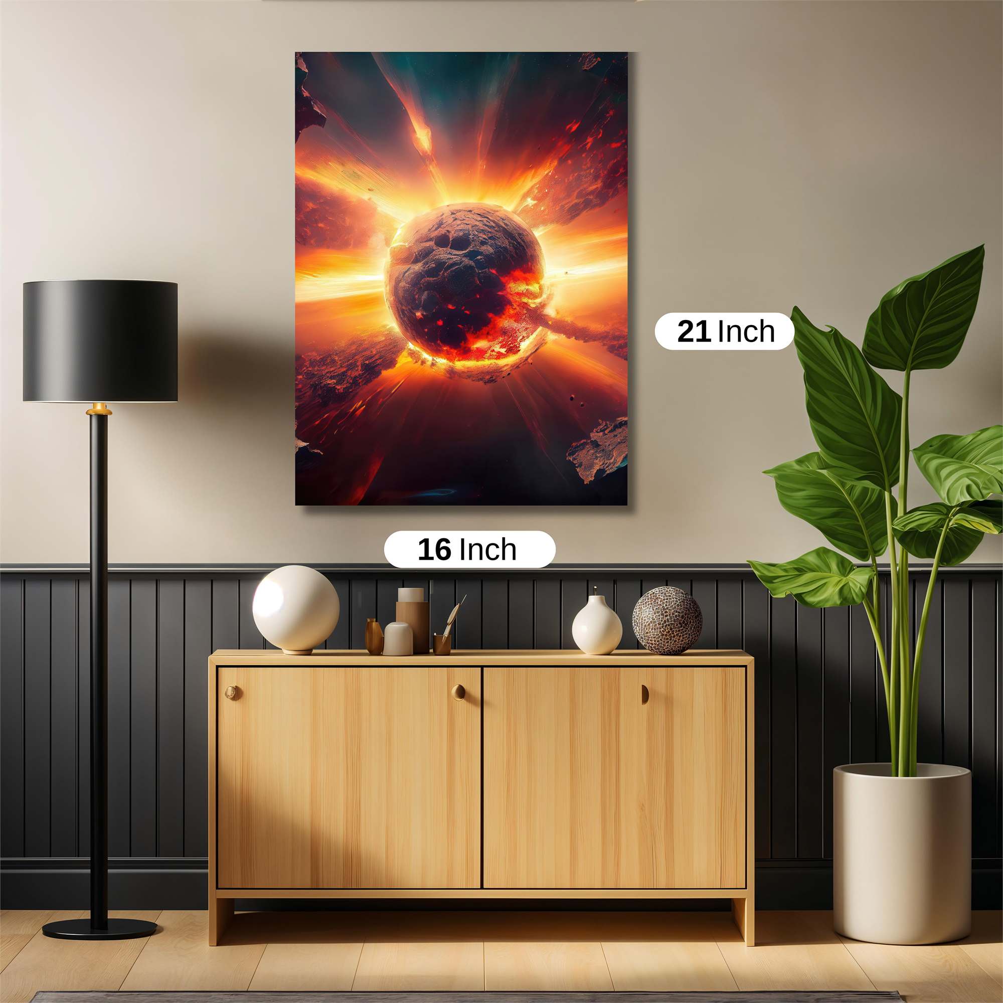 Starburst Apocalypse Safe Wall Magnetic / M