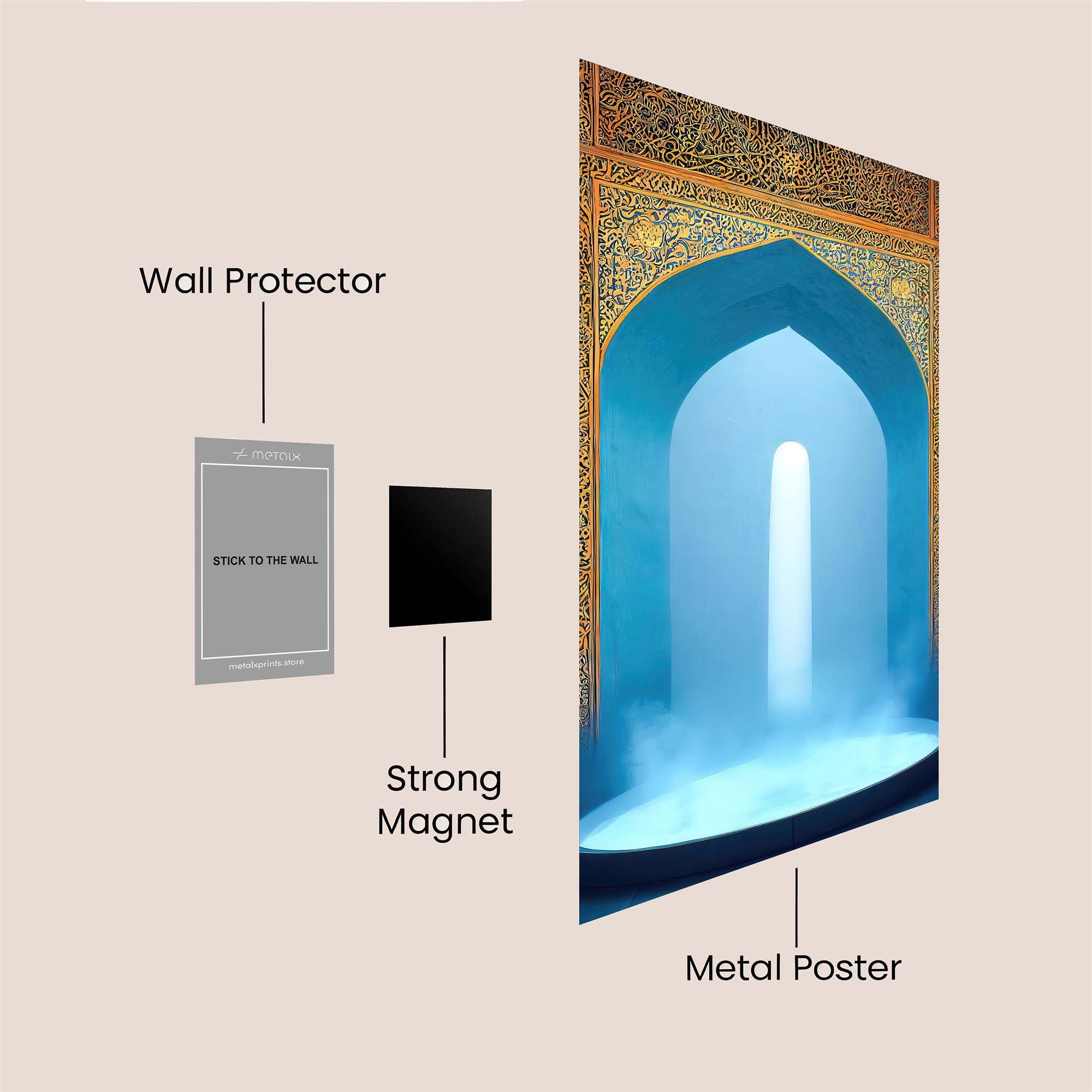 Mystic Portal Safe Wall Magnetic / M