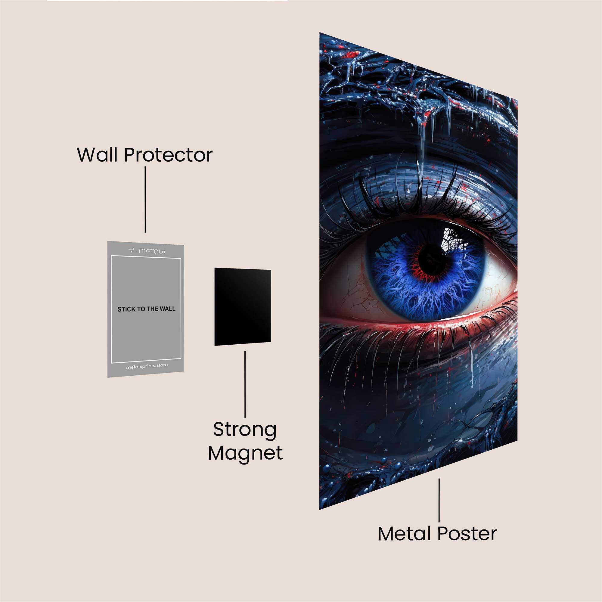 Mystic Melancholy Safe Wall Magnetic / M