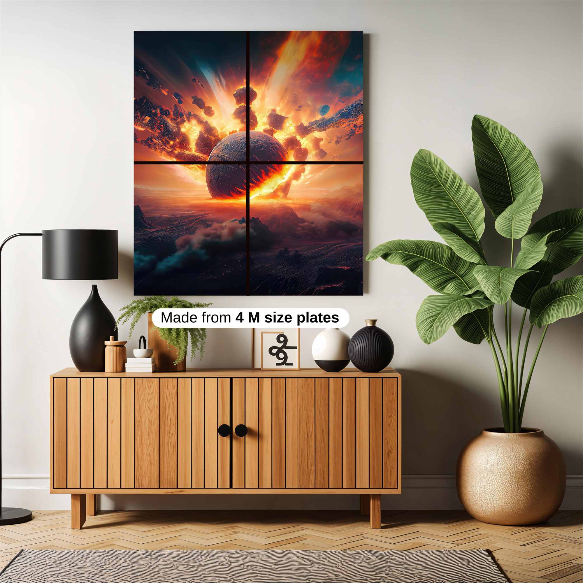 Planet Apocalypse Safe Wall Magnetic / M