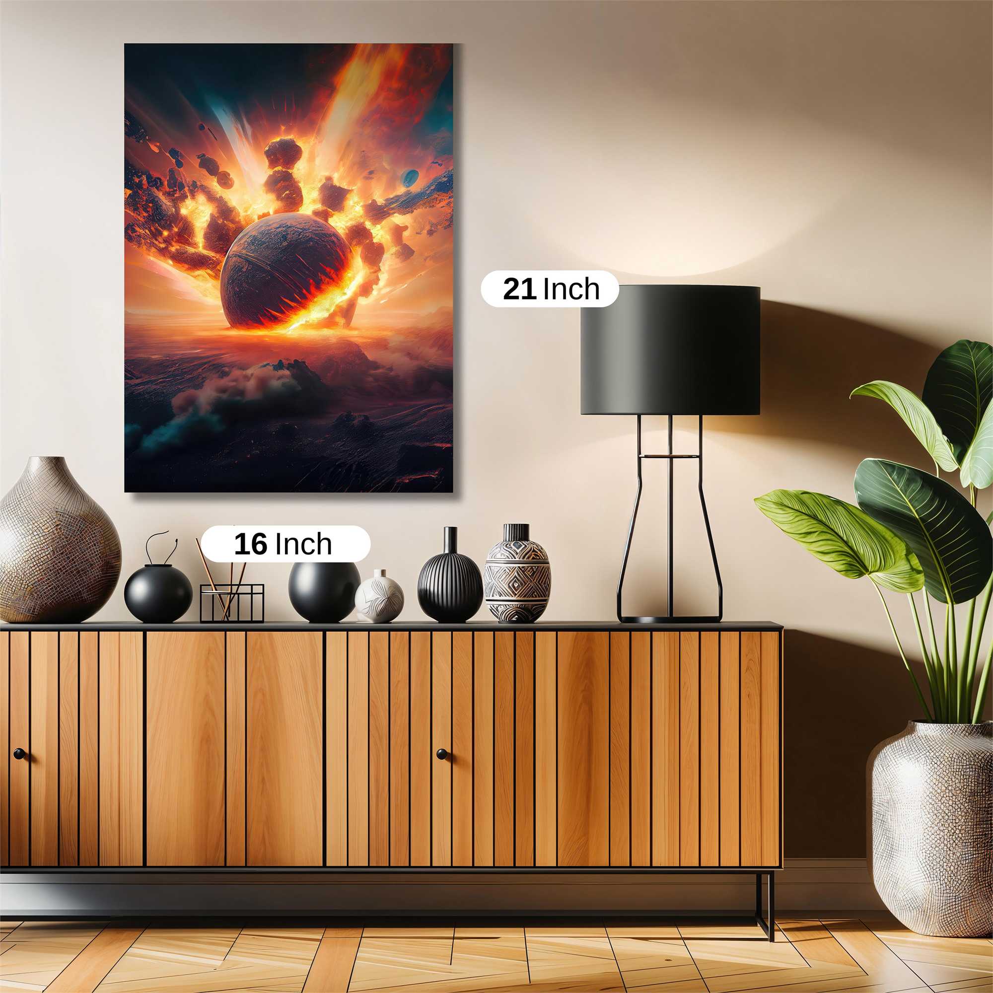 Planet Apocalypse Safe Wall Magnetic / M