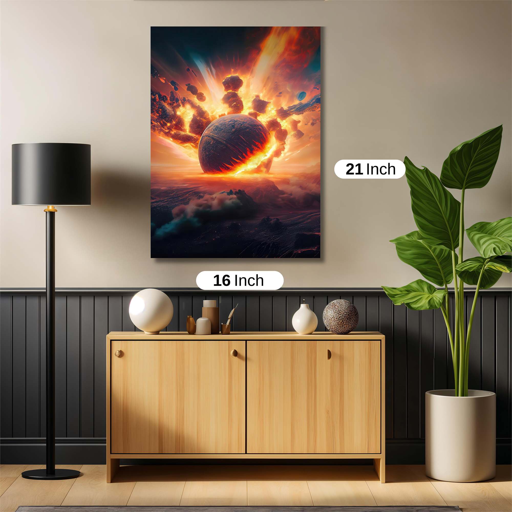 Planet Apocalypse Safe Wall Magnetic / M