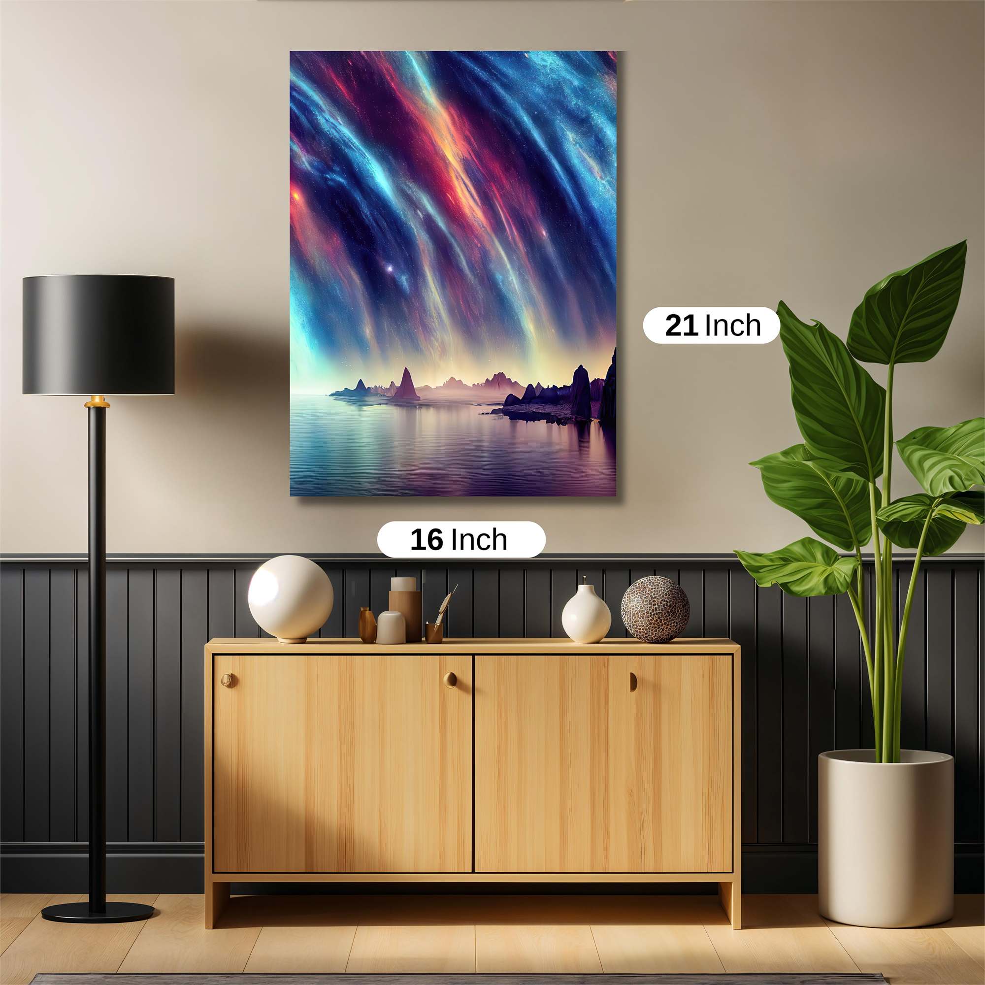 Sunset Serenity Safe Wall Magnetic / M