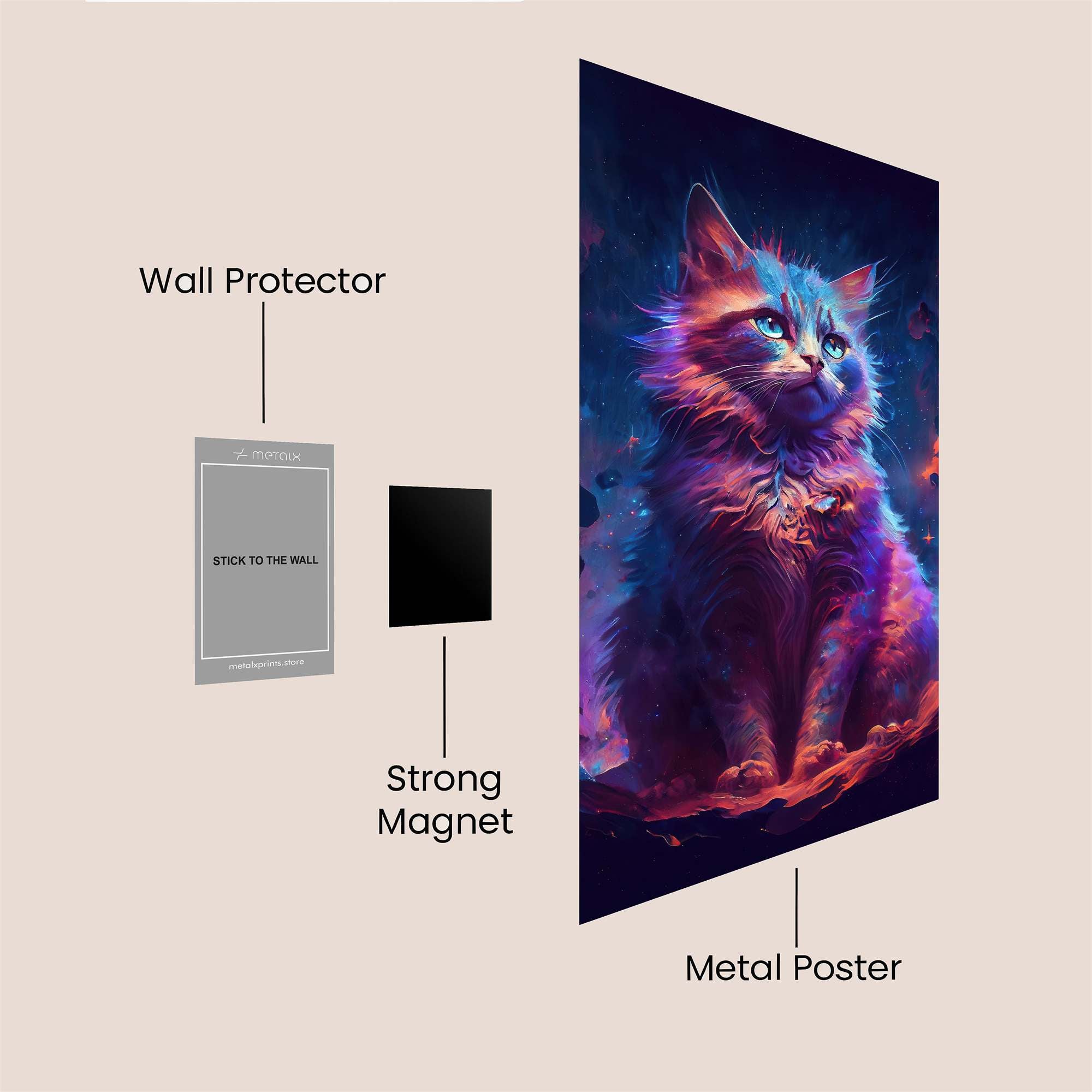 Cosmic Wonder Safe Wall Magnetic / M