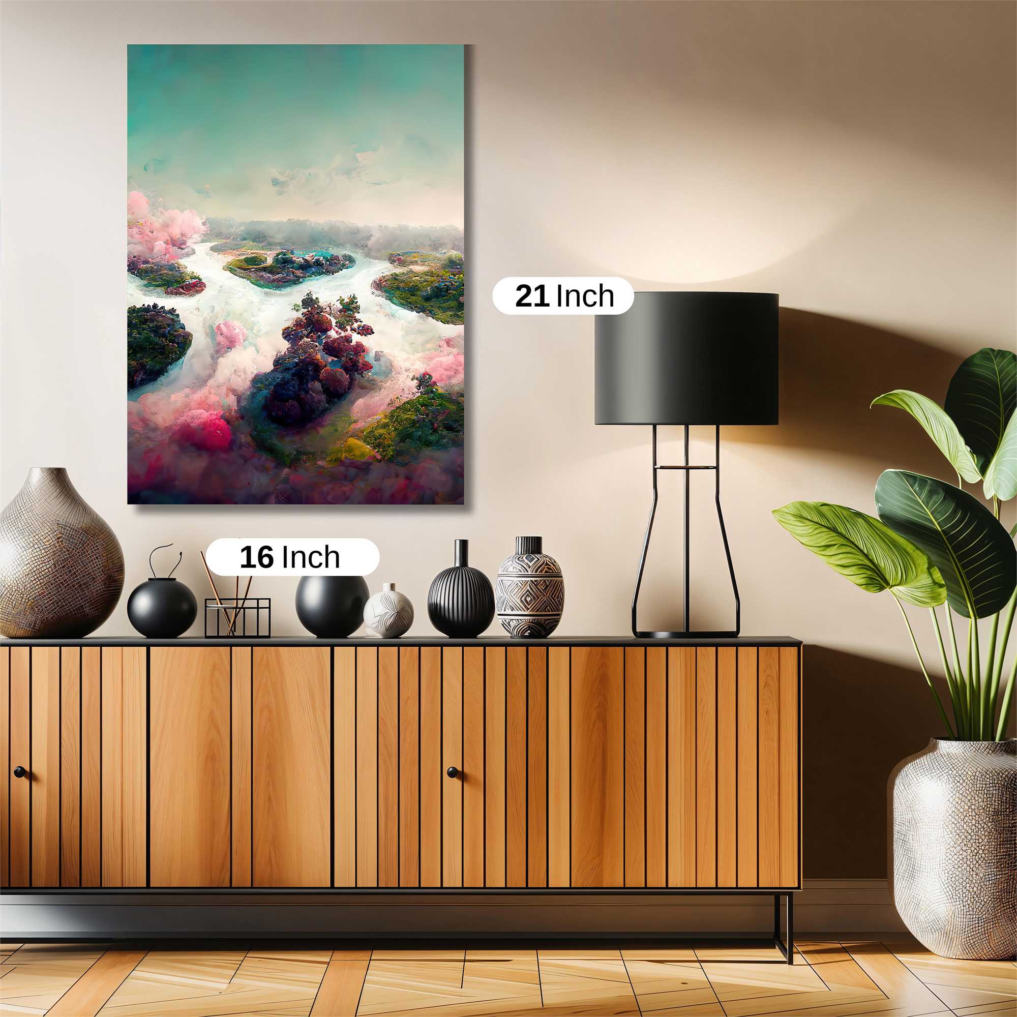 Sunset Serenity Safe Wall Magnetic / M
