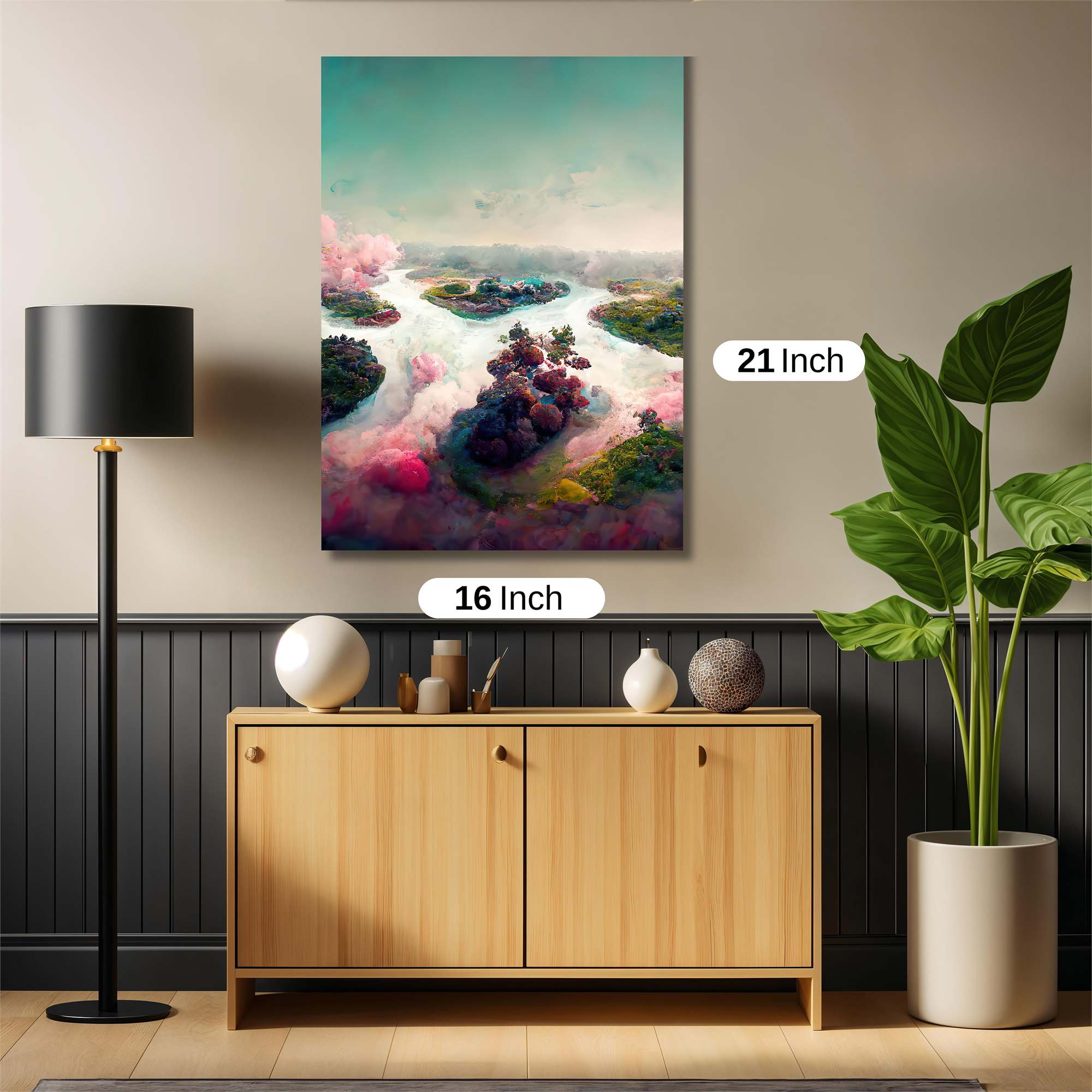 Sunset Serenity Safe Wall Magnetic / M