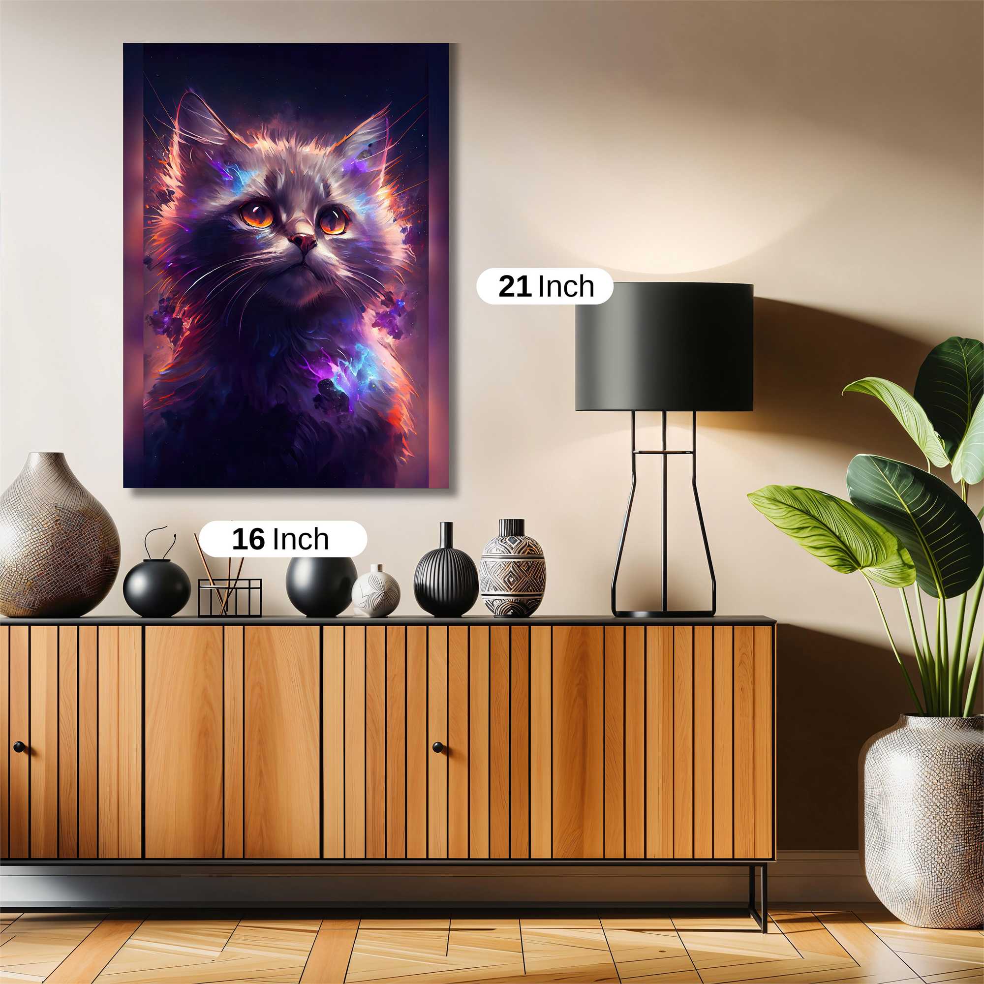 Cosmic Kitten Safe Wall Magnetic / M