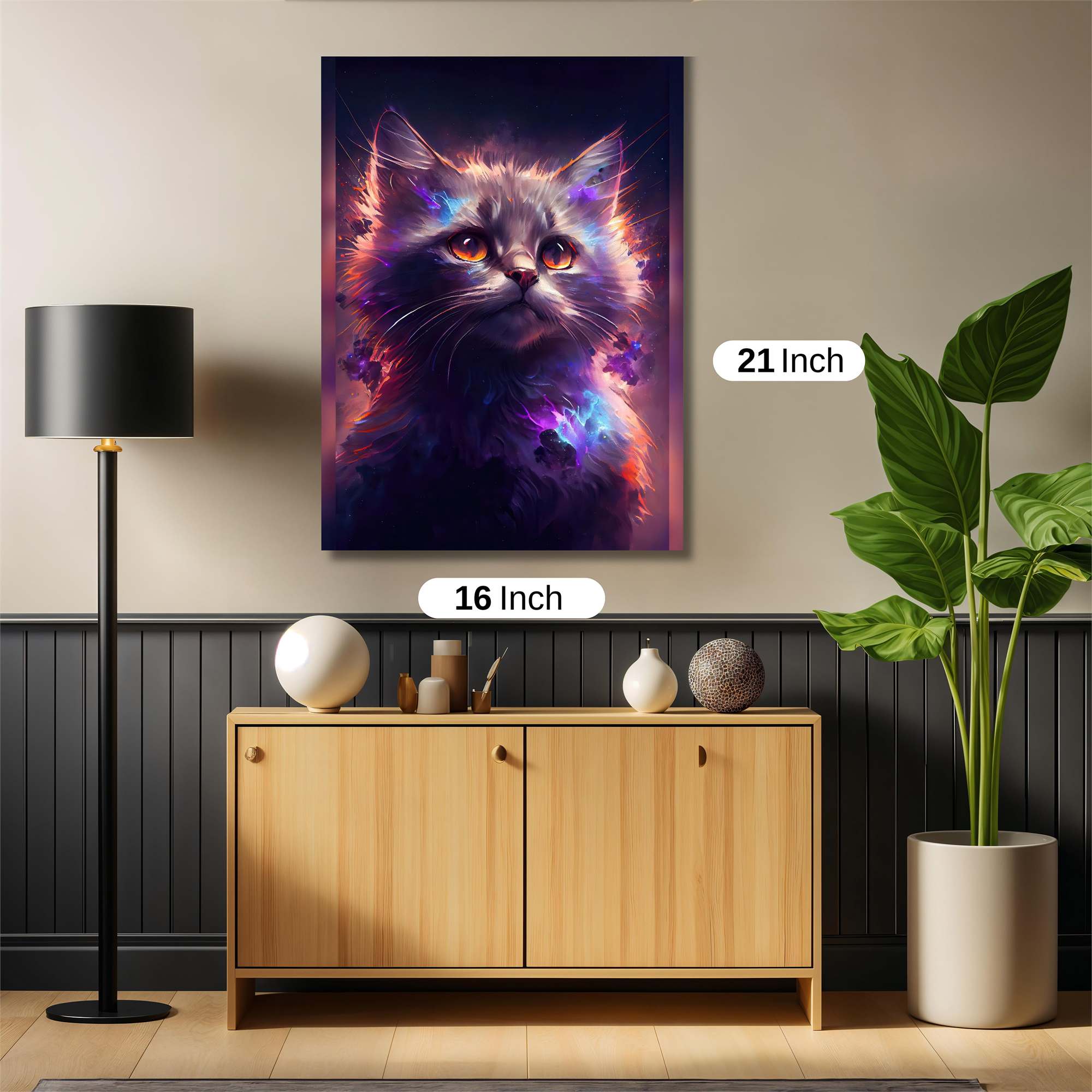 Cosmic Kitten Safe Wall Magnetic / M
