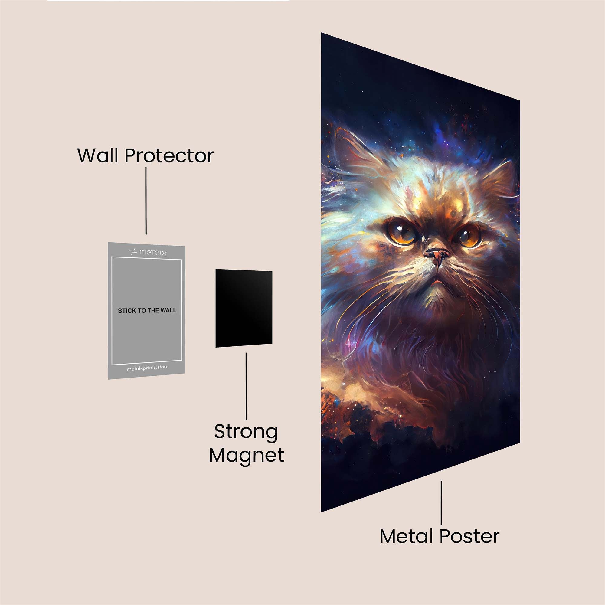 Cosmic Majesty Safe Wall Magnetic / M