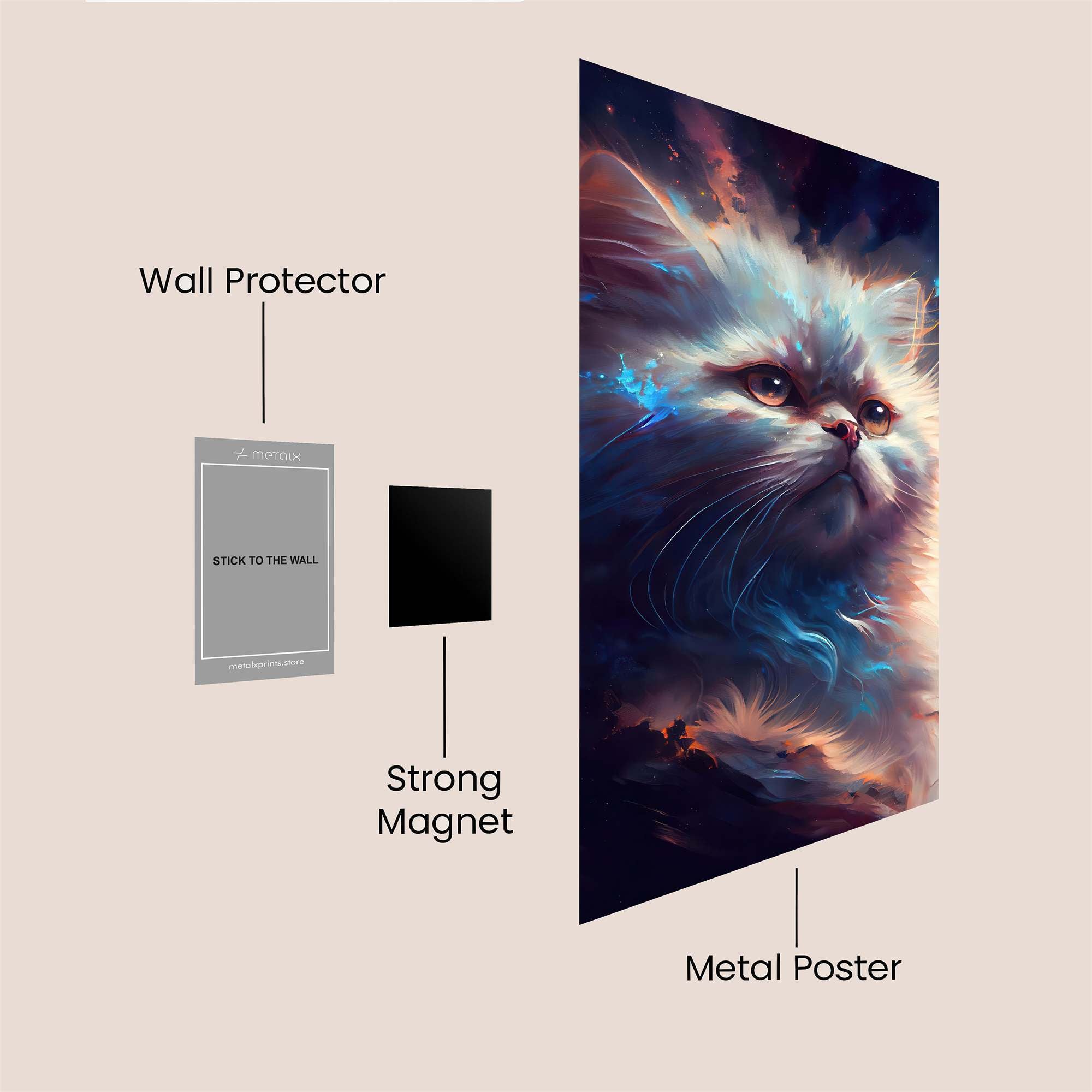 Celestial Fluff Safe Wall Magnetic / M