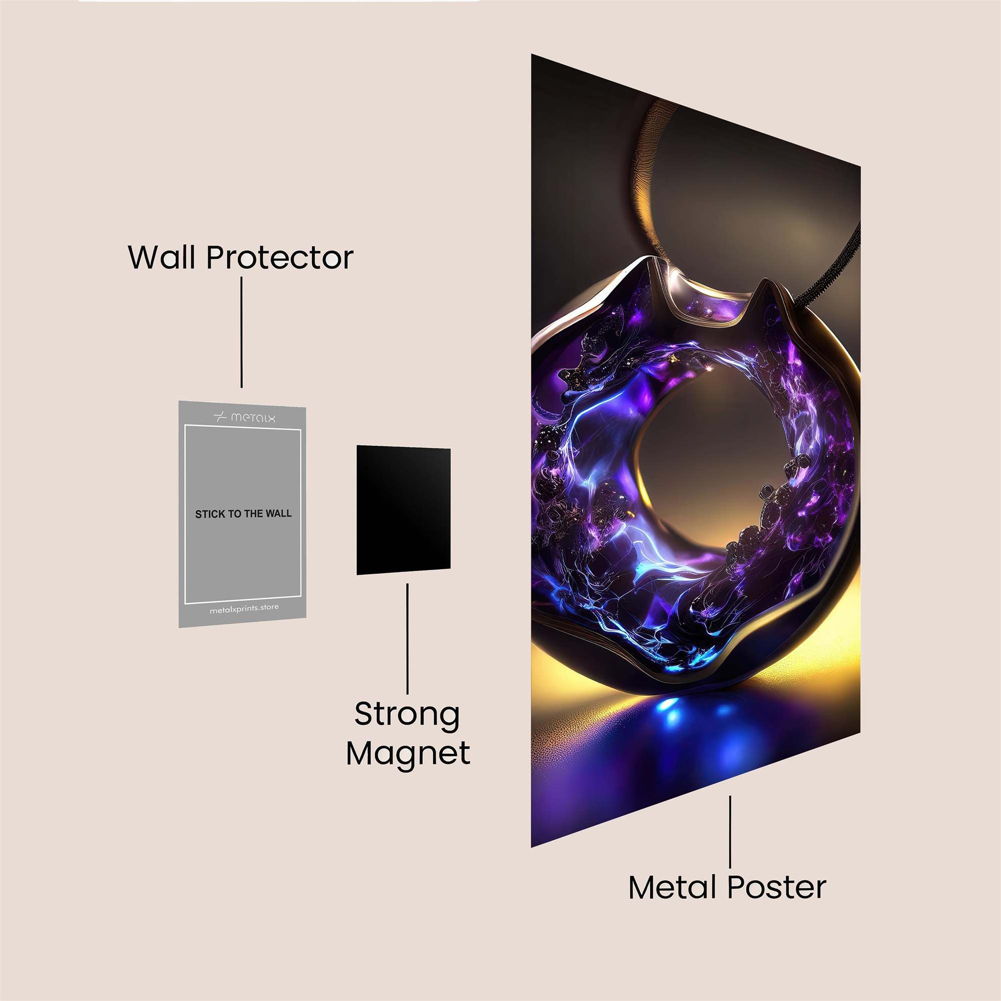 Galactic Serenity Safe Wall Magnetic / M