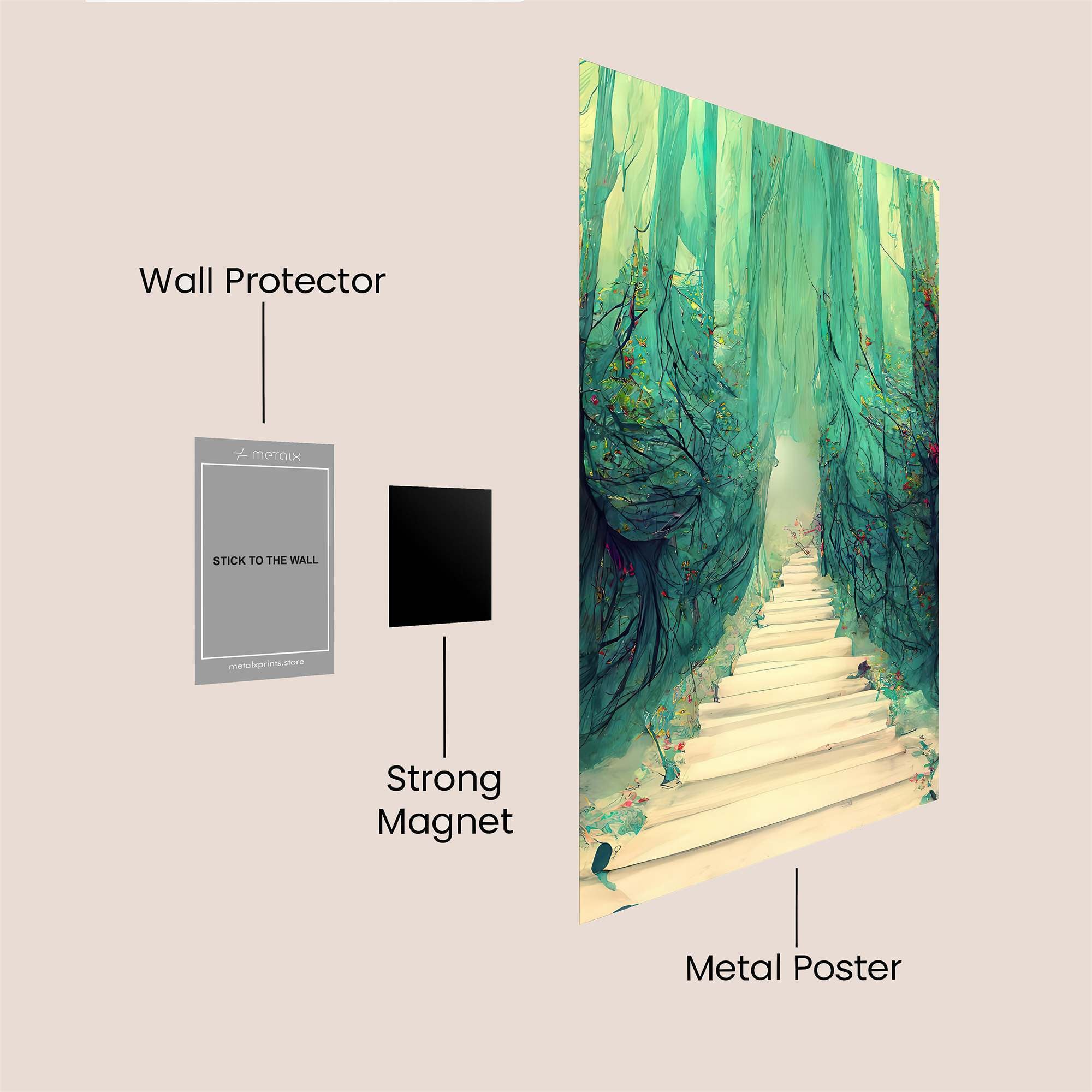 Enchanted Serenity Safe Wall Magnetic / M