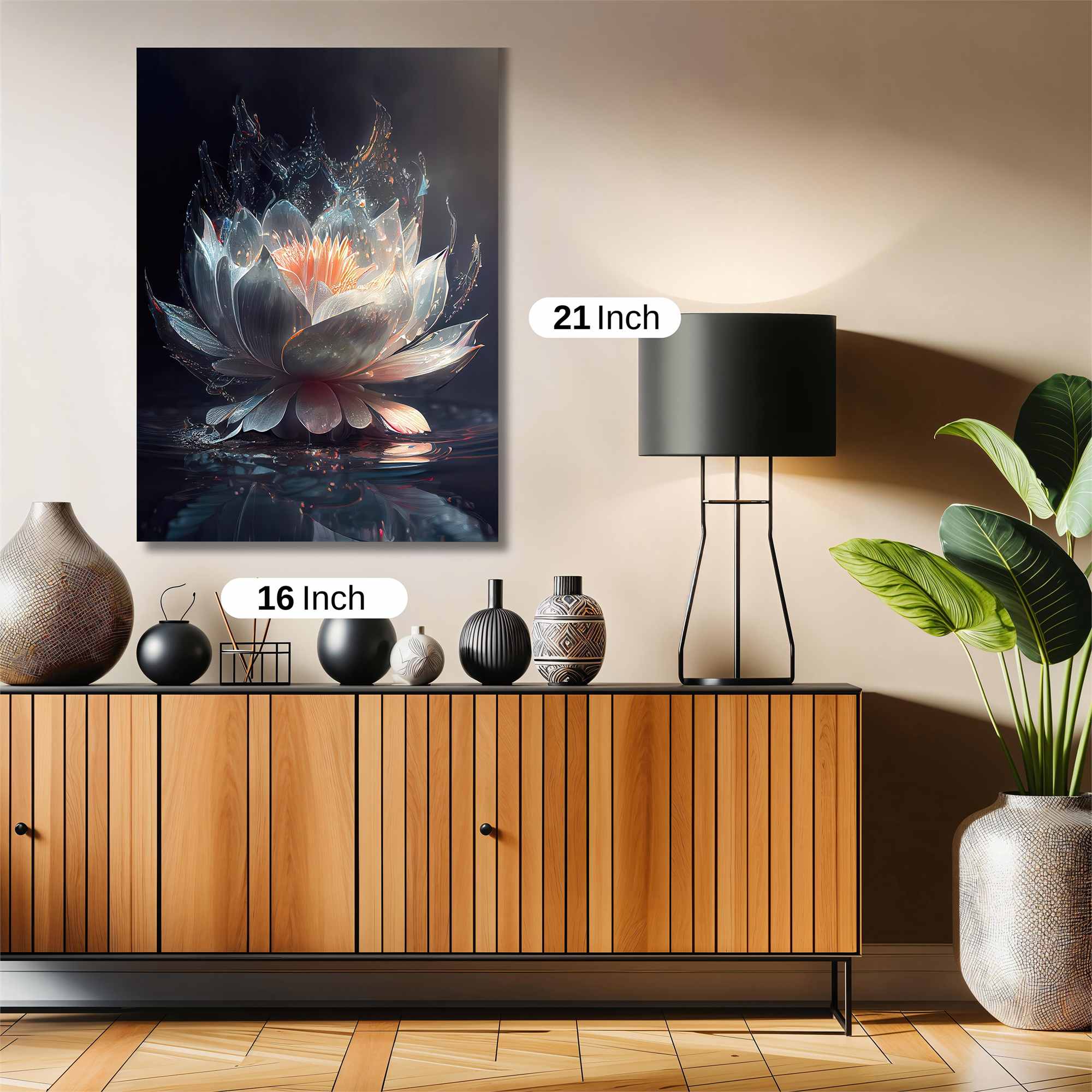 Lotus Radiance Safe Wall Magnetic / M