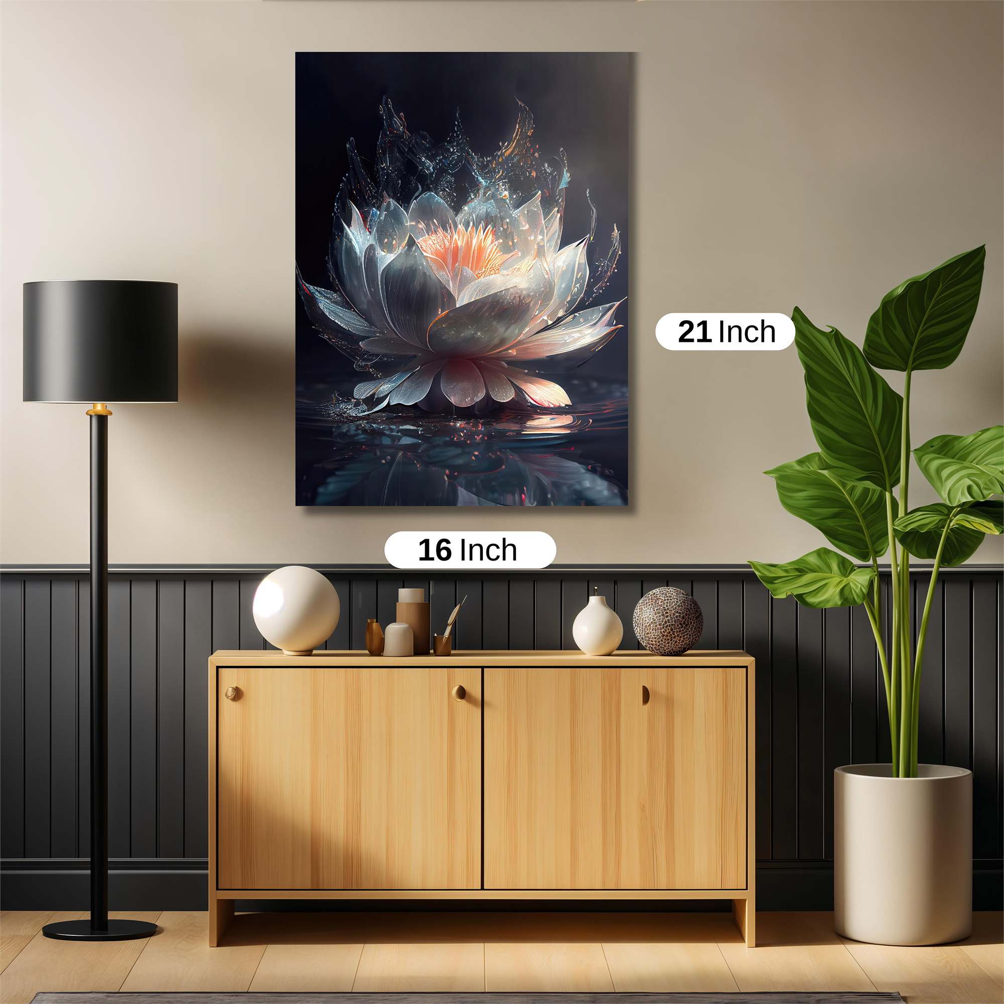 Lotus Radiance Safe Wall Magnetic / M
