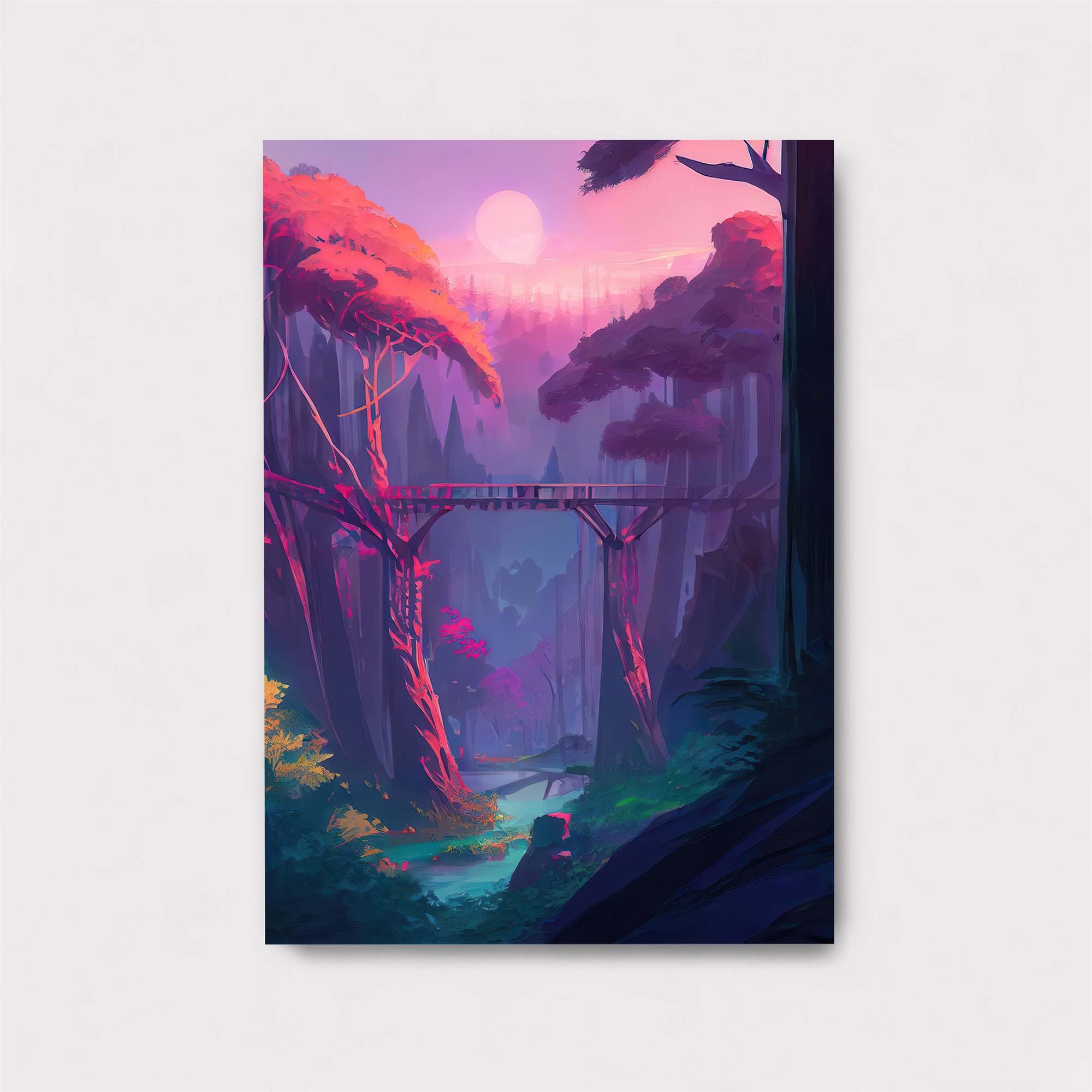Moonlit Tranquility Safe Wall Magnetic / M
