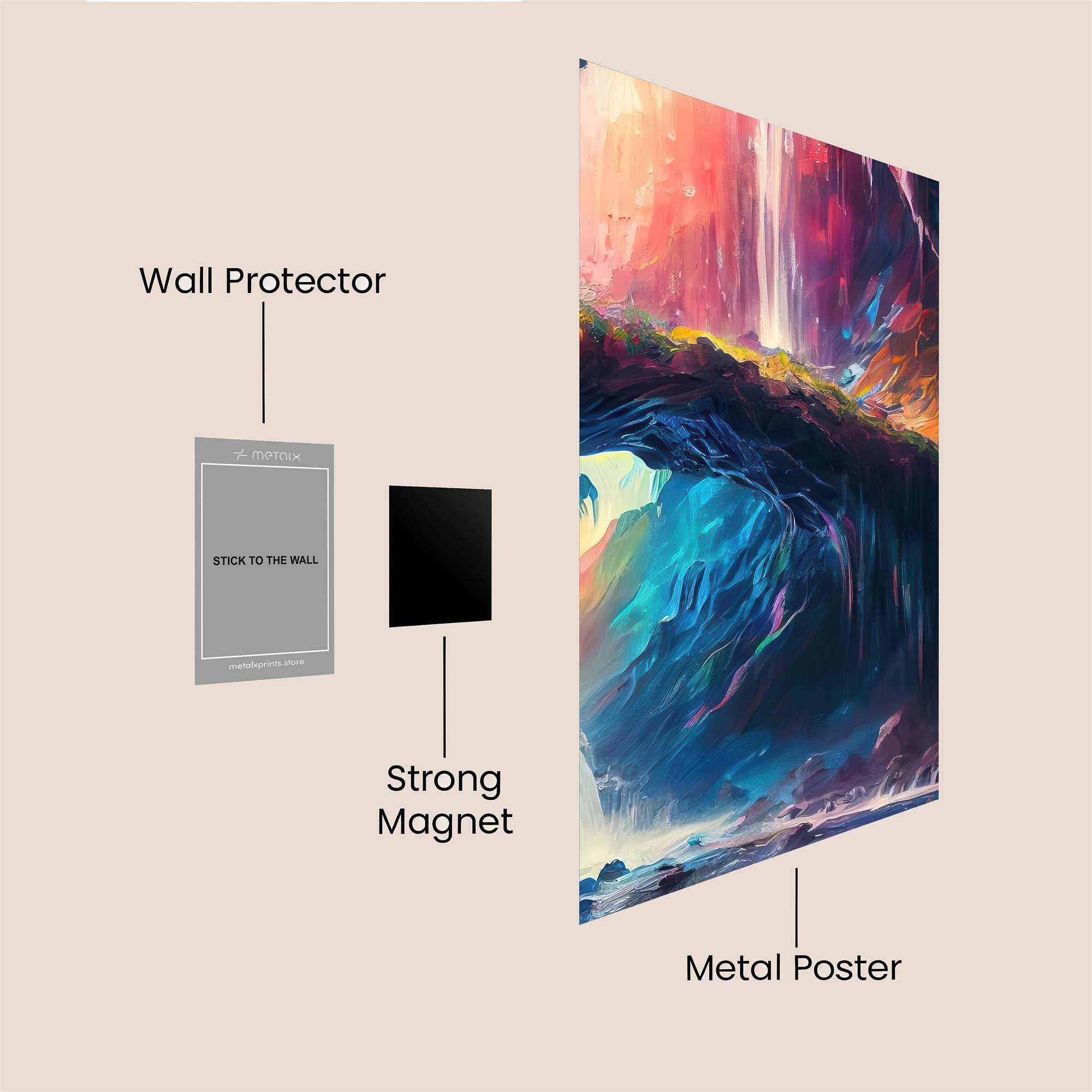 Aurora Dream Safe Wall Magnetic / M