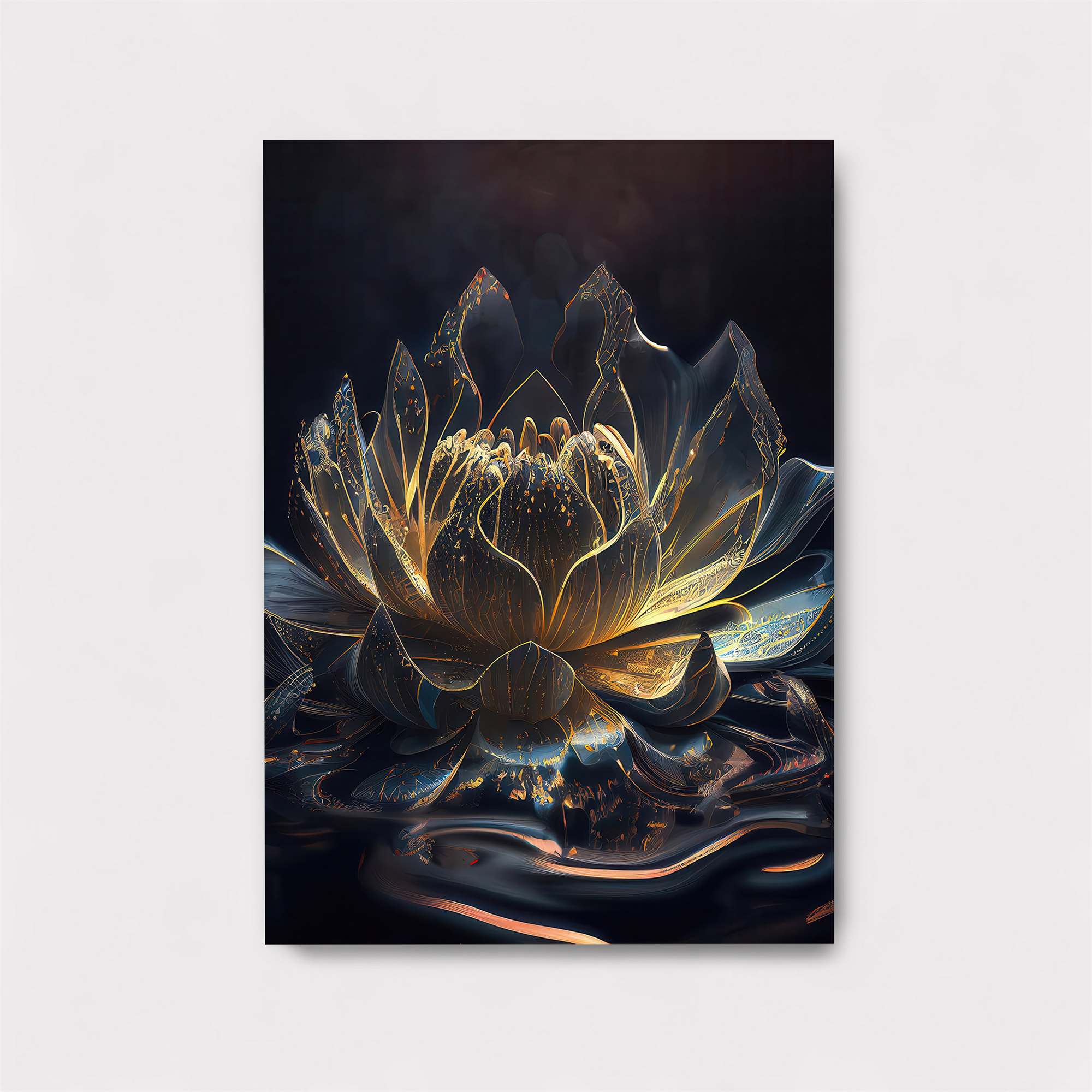 Lotus Glow Safe Wall Magnetic / M