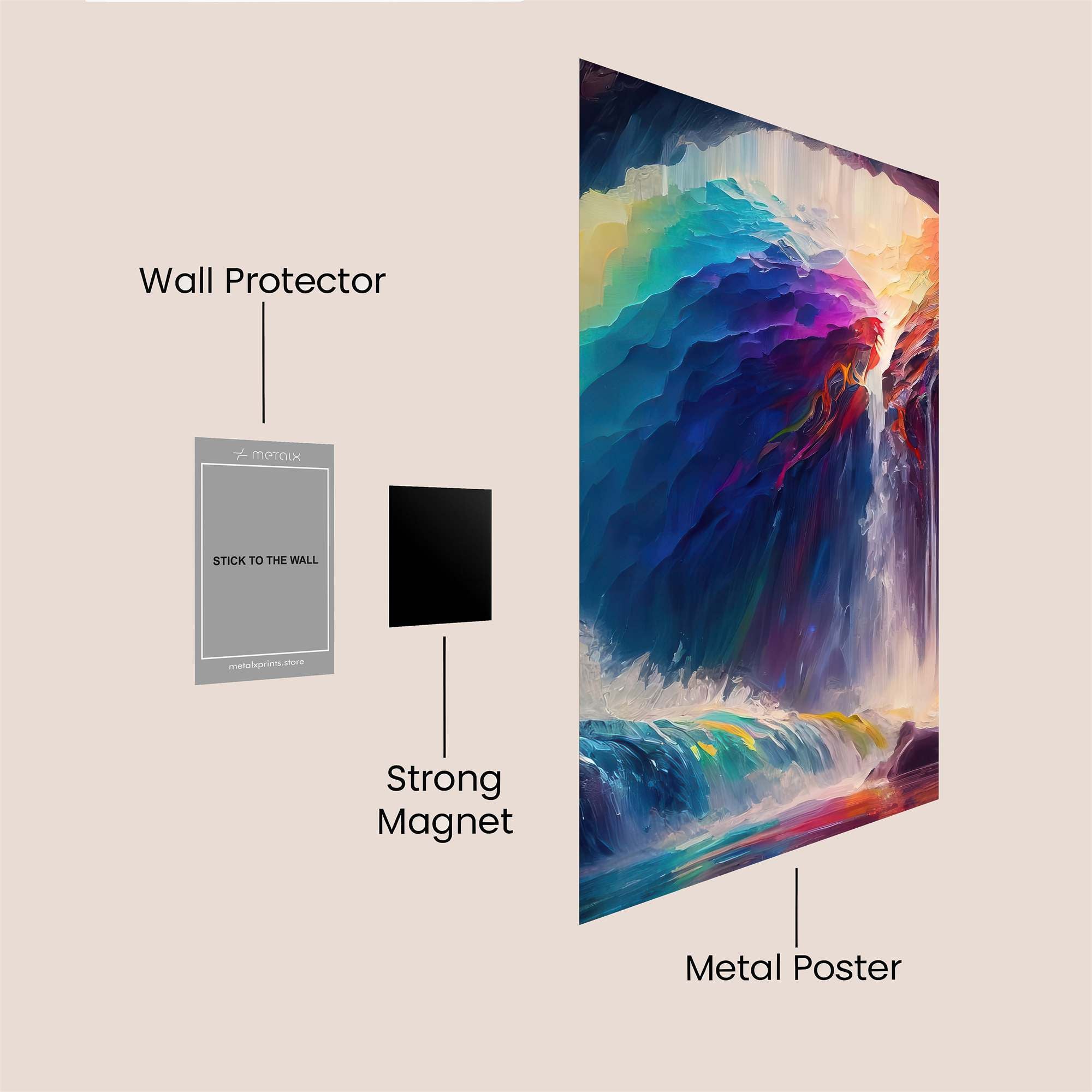 Canyon Dreamscape Safe Wall Magnetic / M