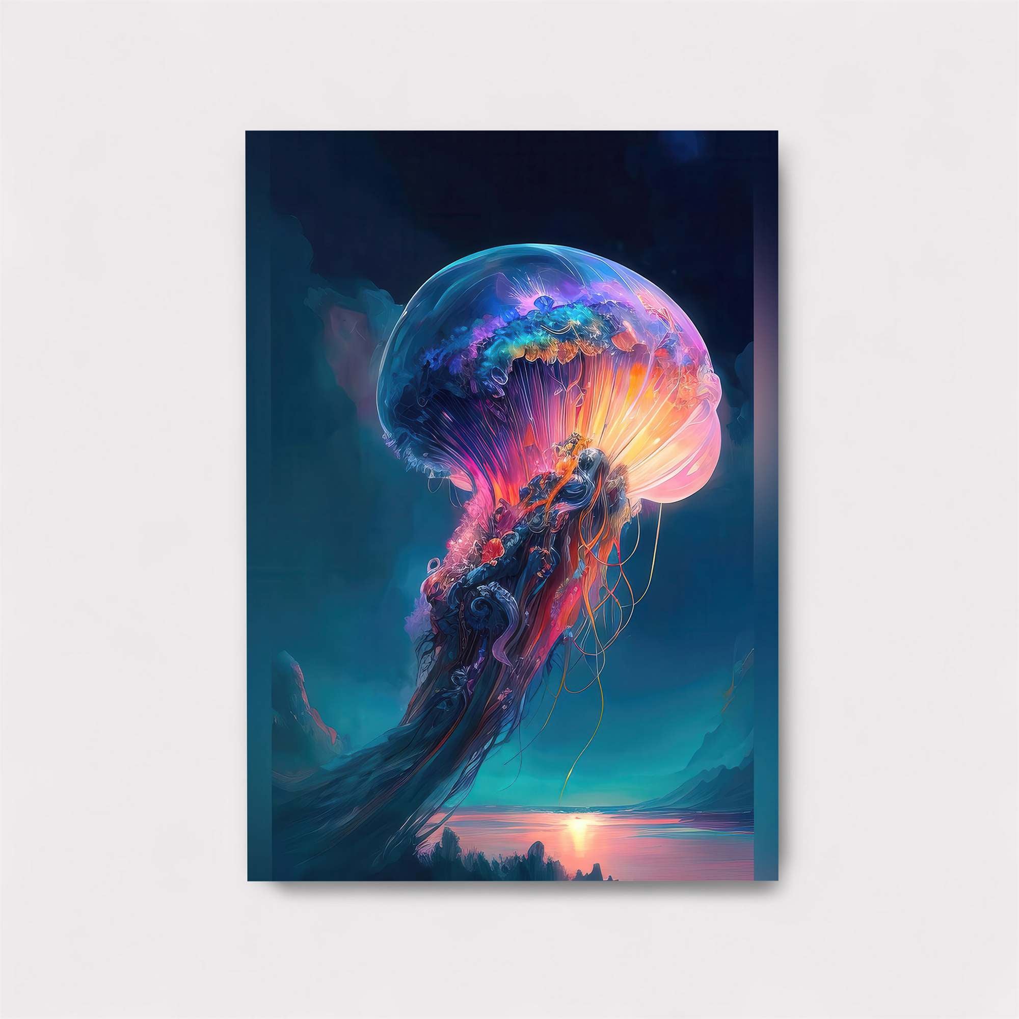 Jellyfish Dreamscape Safe Wall Magnetic / M