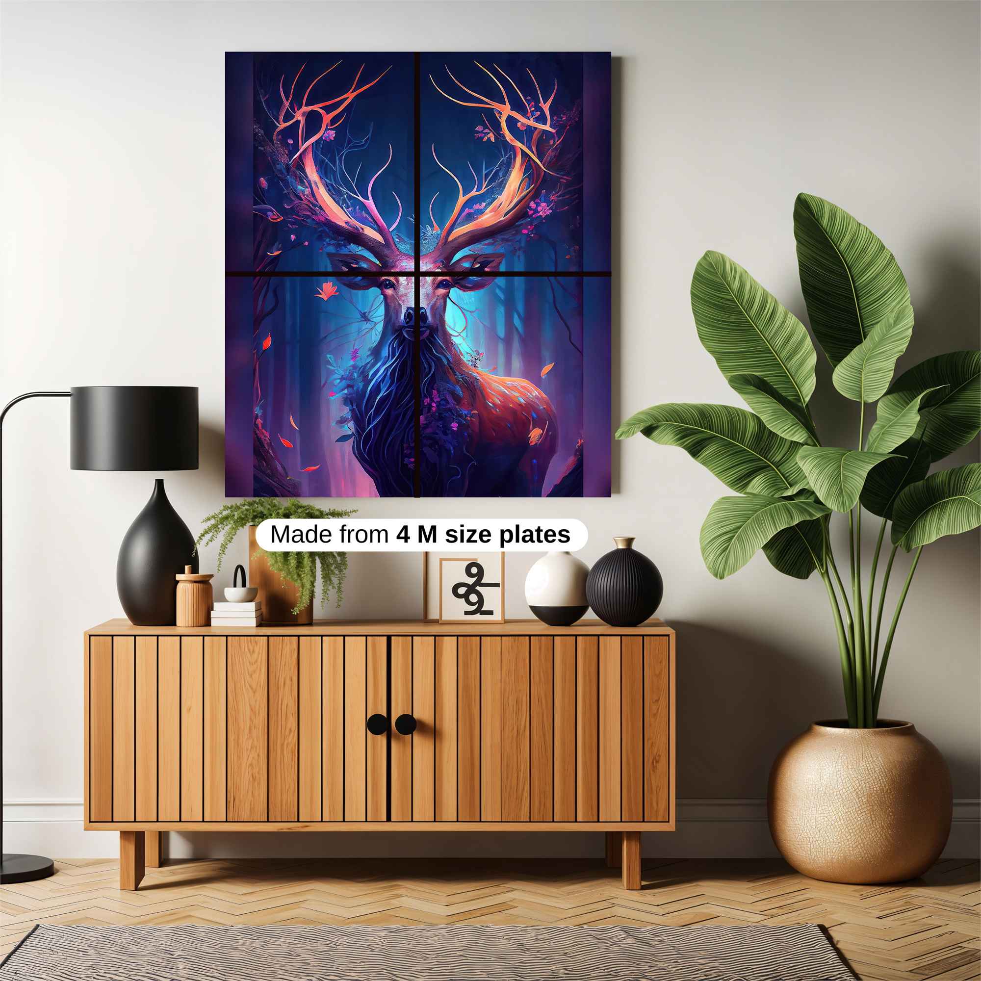 Stag Enchantment Safe Wall Magnetic / M