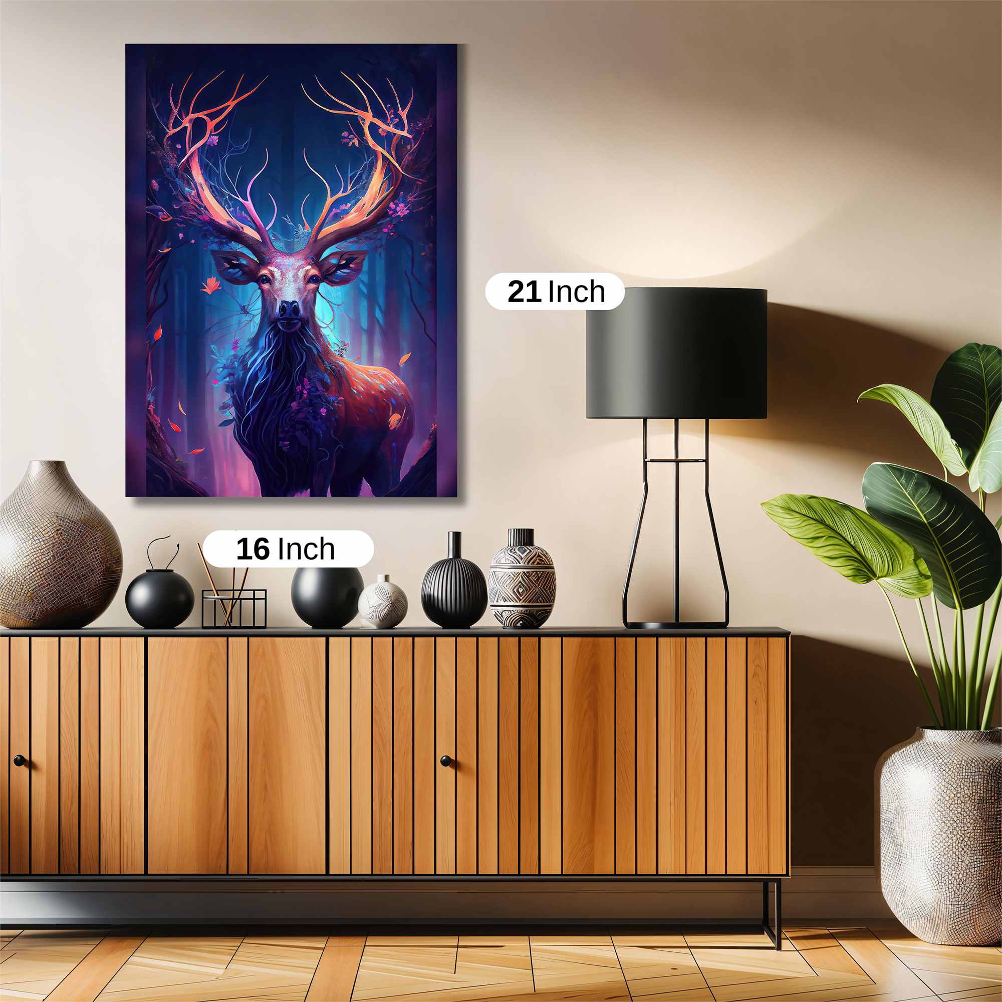 Stag Enchantment Safe Wall Magnetic / M