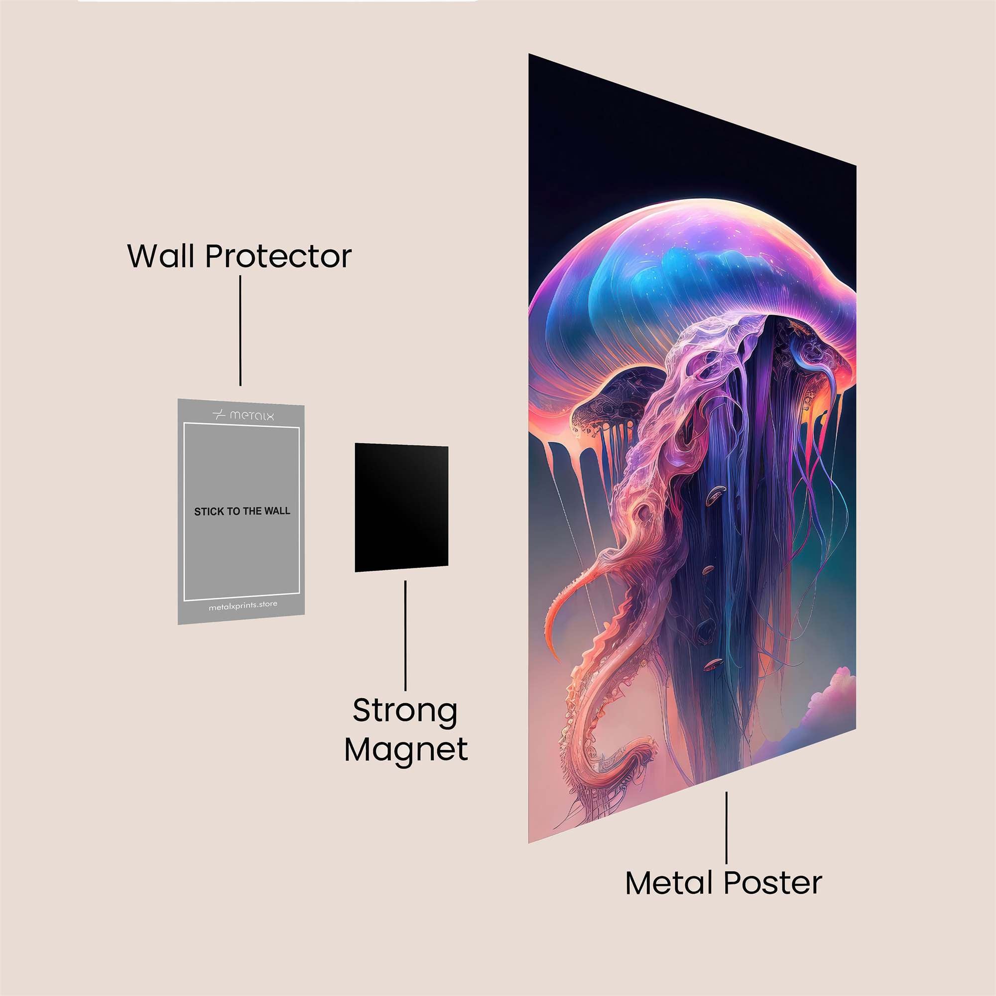 Jelly Dream Safe Wall Magnetic / M