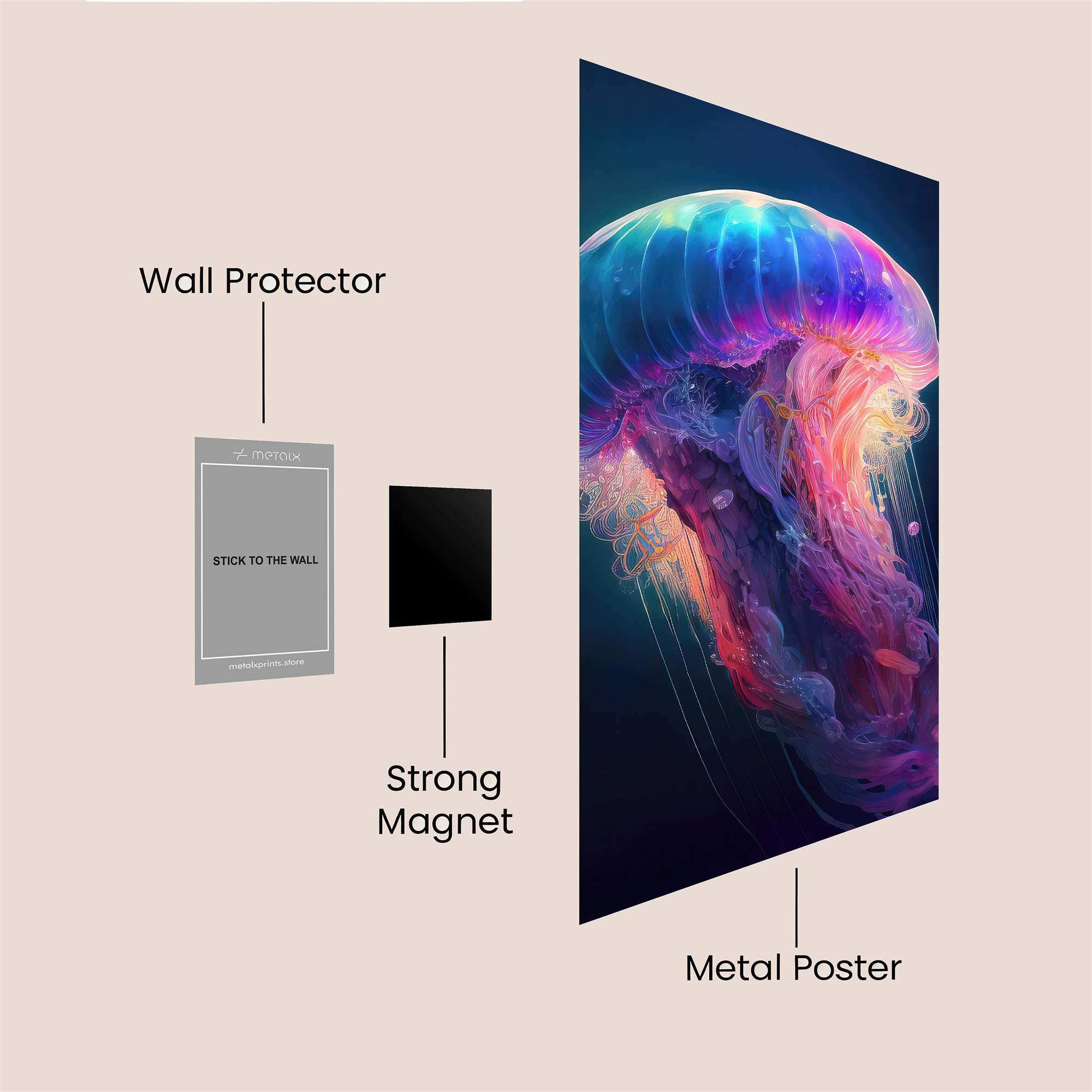 Jelly Dream Safe Wall Magnetic / M