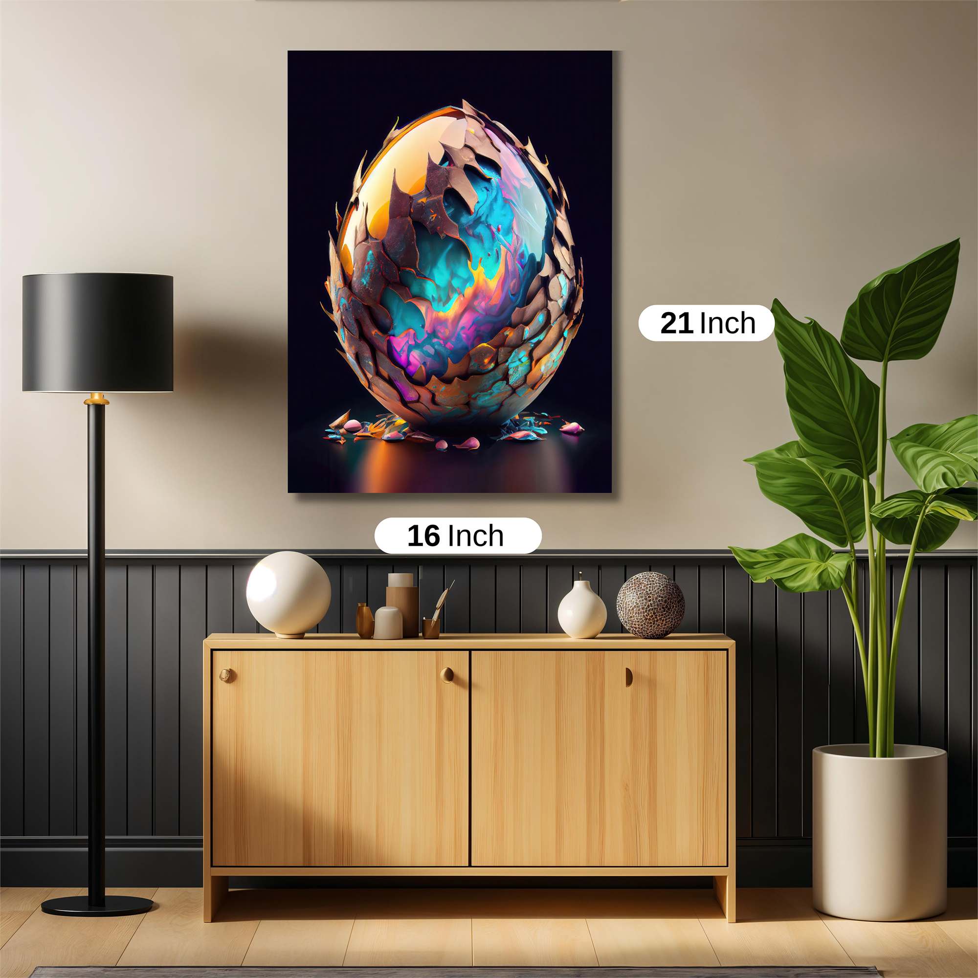 Dragon Hatching Safe Wall Magnetic / M