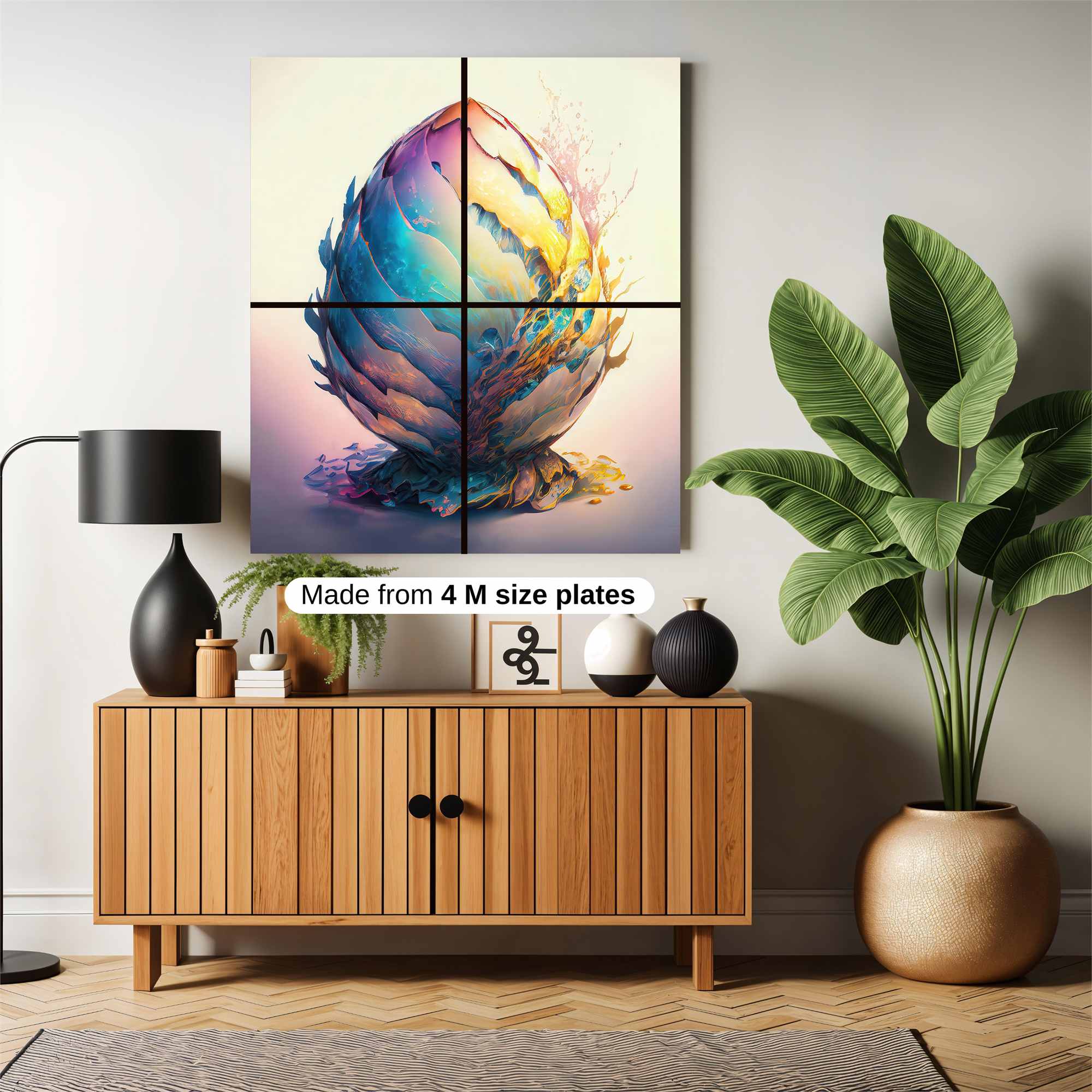 Mystic Bloom Safe Wall Magnetic / M