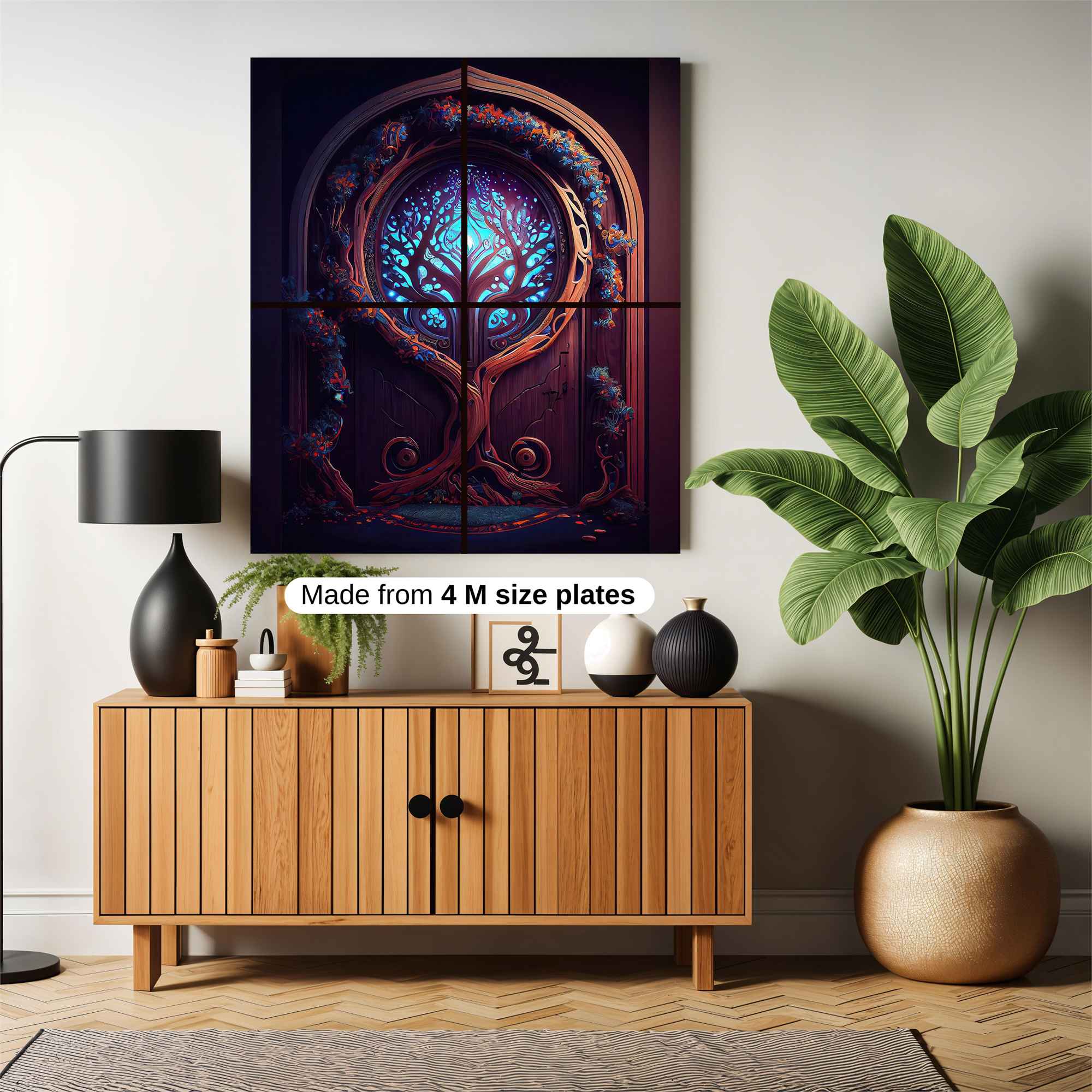 Arboreal Enigma Safe Wall Magnetic / M