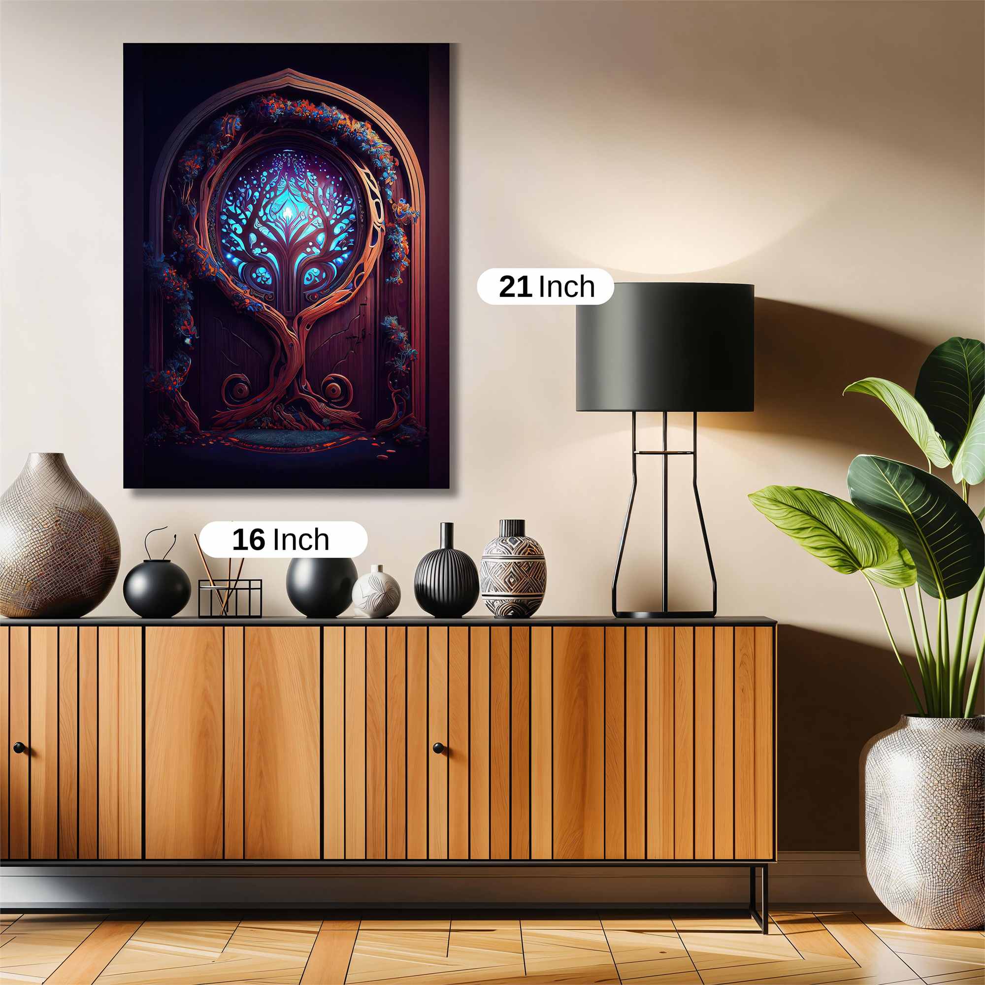 Arboreal Enigma Safe Wall Magnetic / M