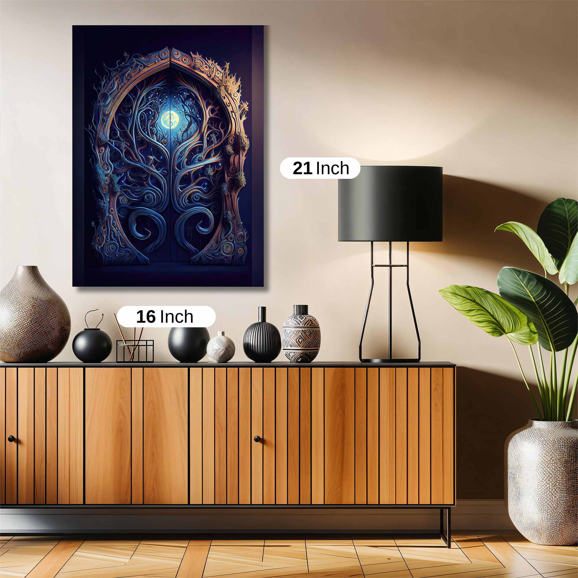 Moonlit Enigma Safe Wall Magnetic / M