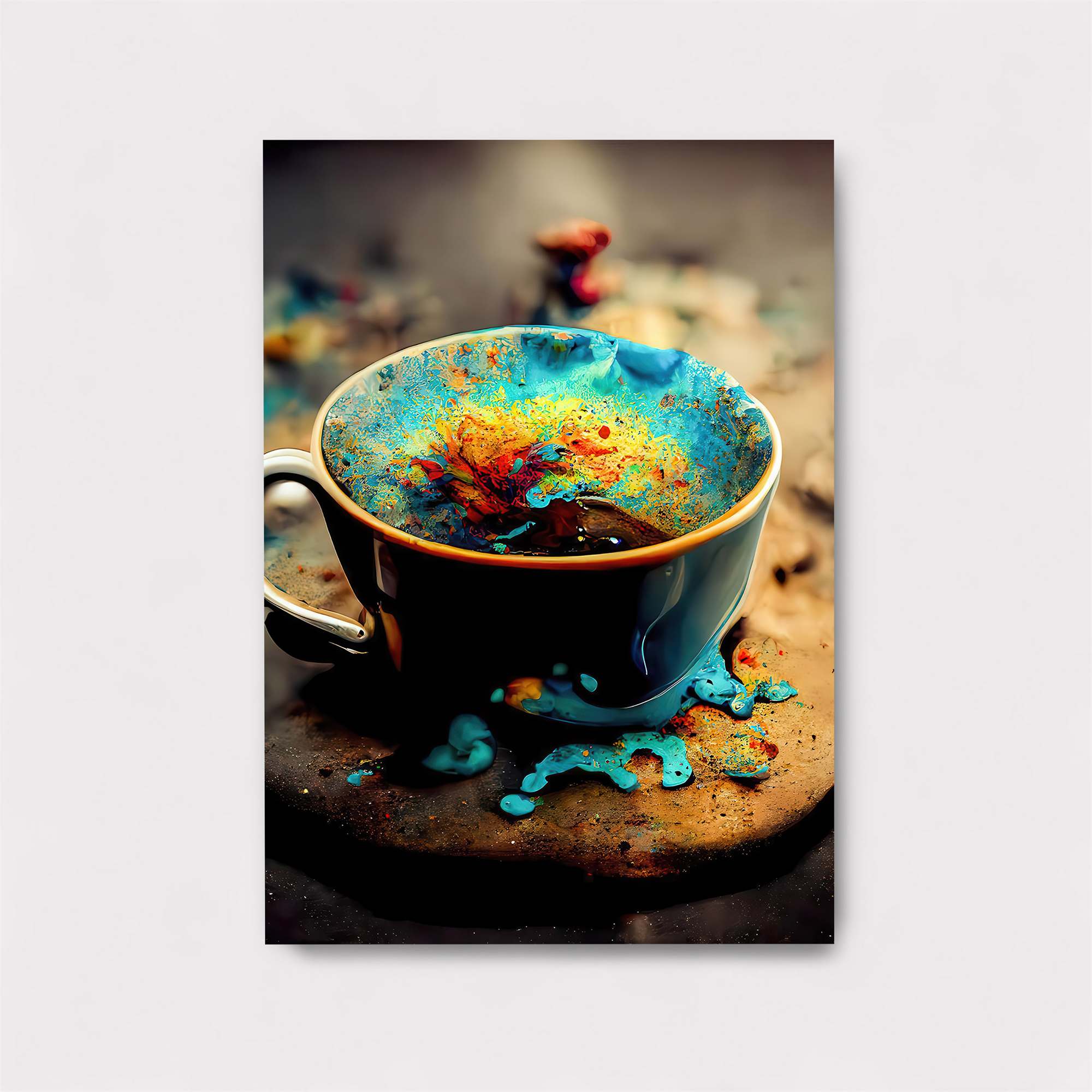 Colorful Chaos Safe Wall Magnetic / M