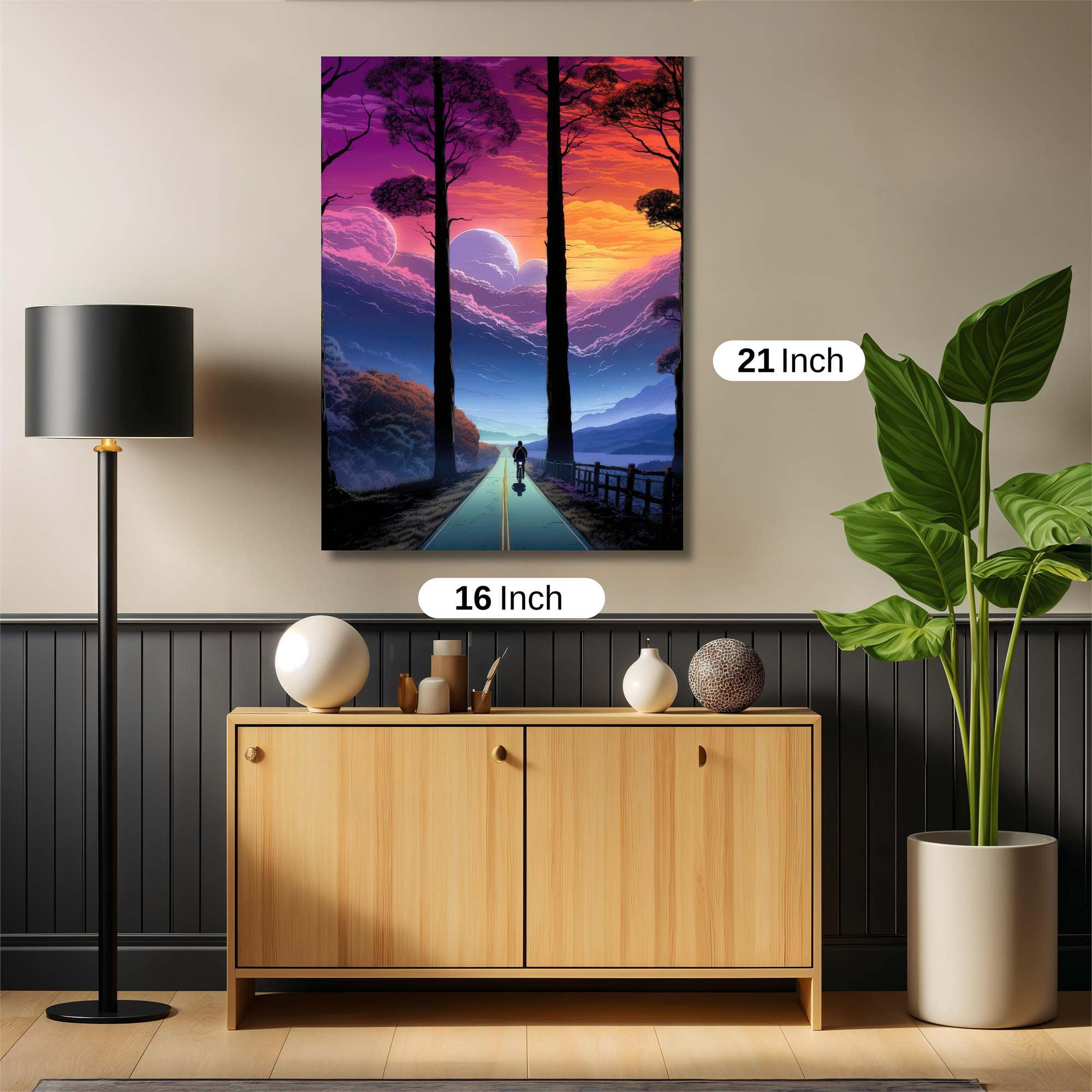 Journey Serene Safe Wall Magnetic / M