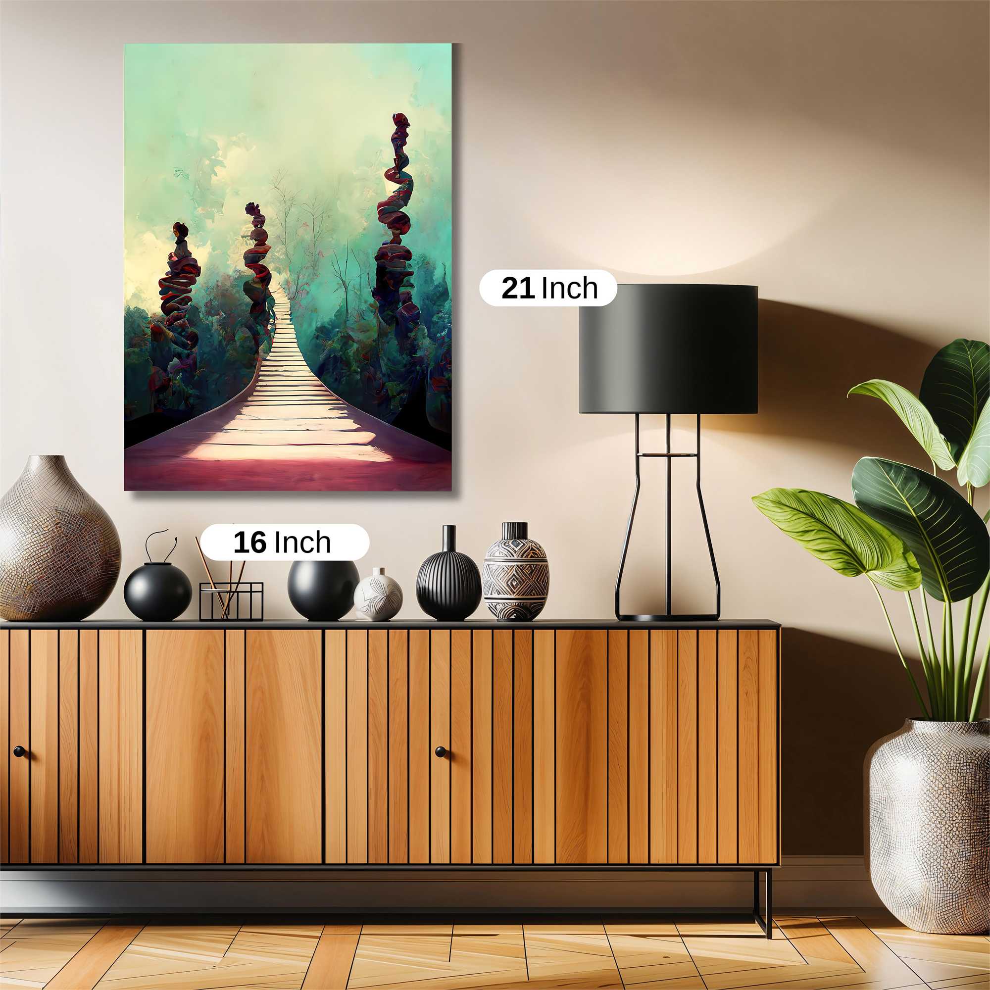 Stairway Dreamscape Safe Wall Magnetic / M