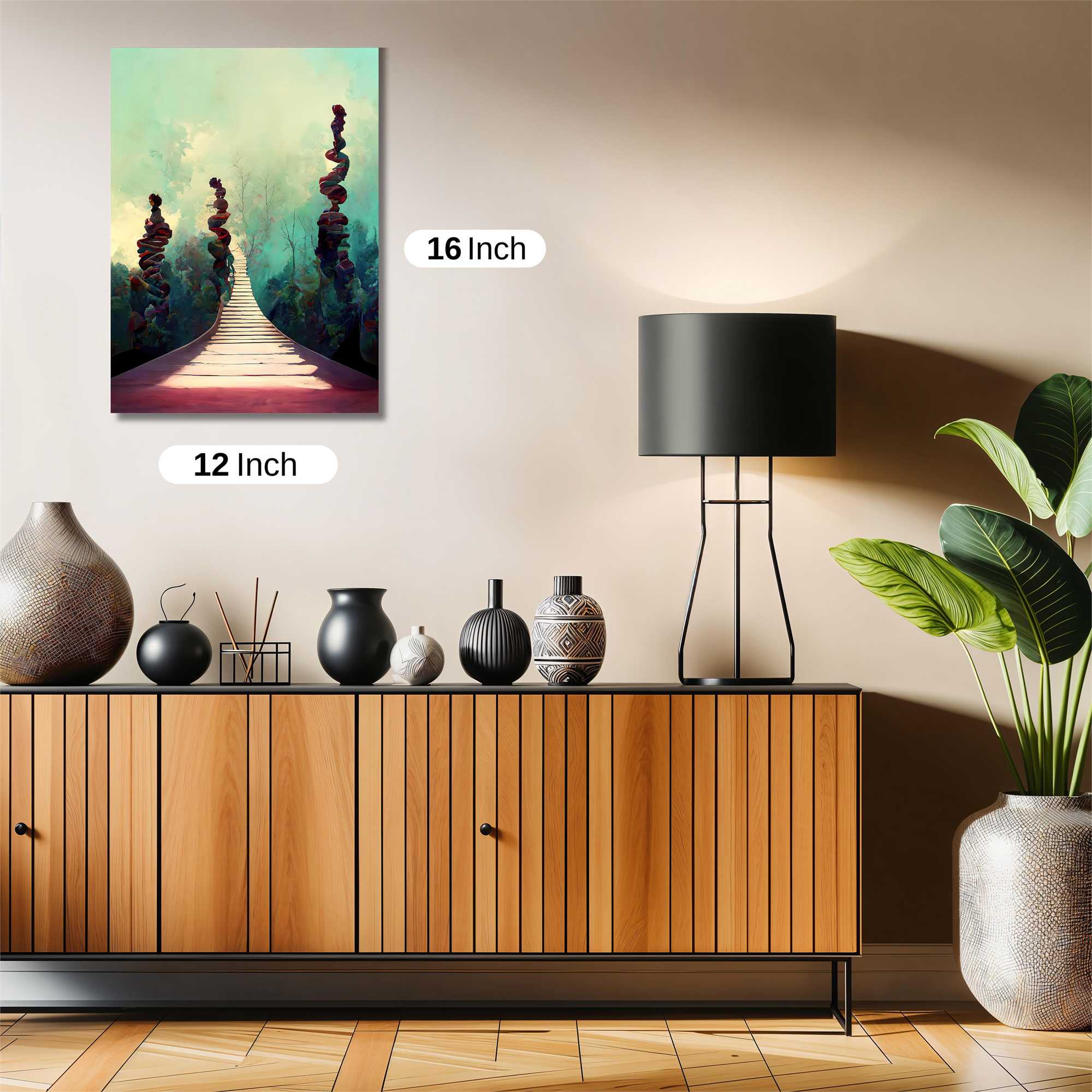 Stairway Dreamscape Safe Wall Magnetic / M